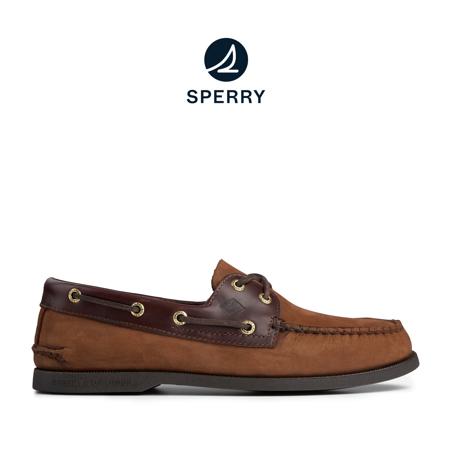 Men's Authentic Original™ Buck Boat Shoes Topsider - Brown (M139343630)