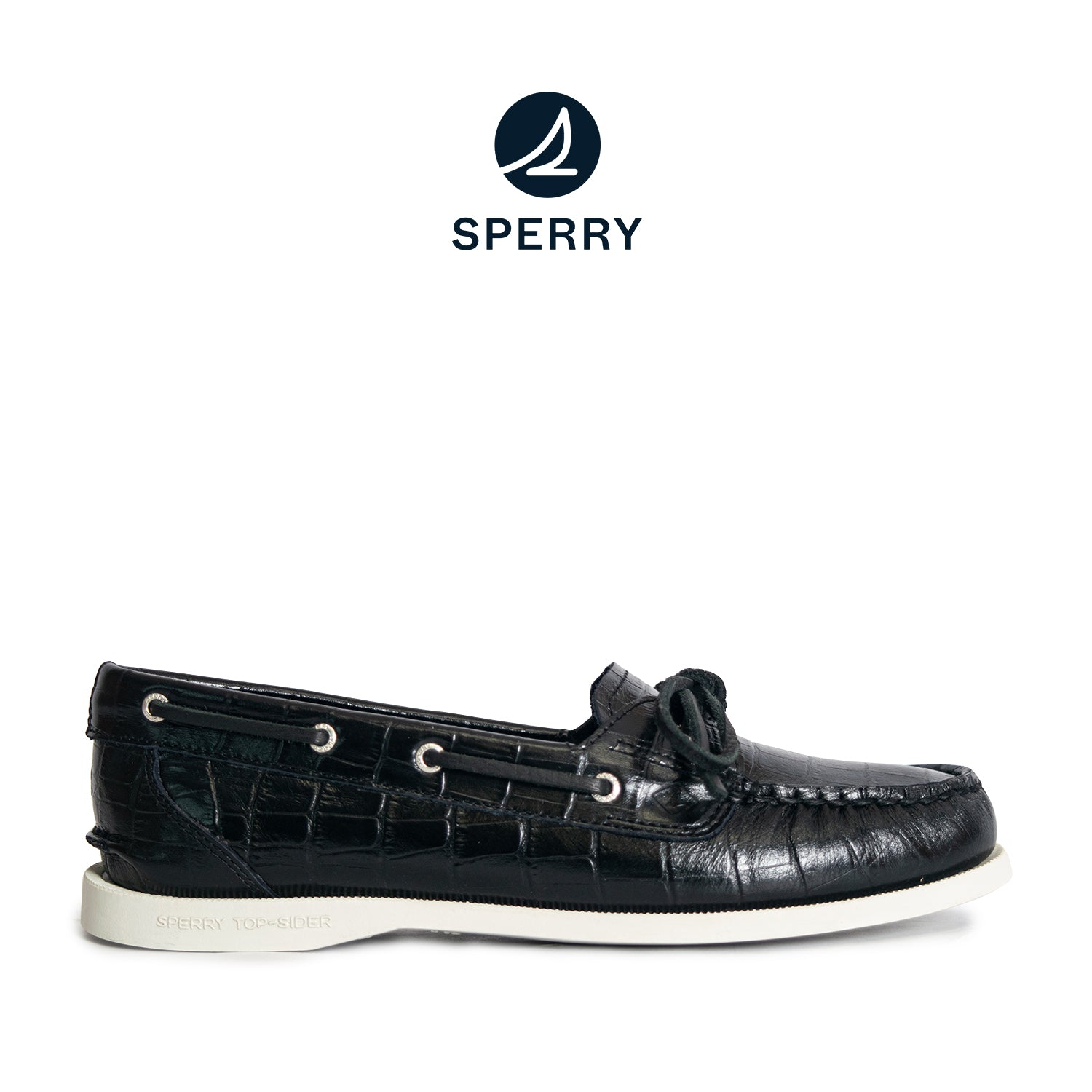 Women's Authentic Original™1-Eye Boat Shoes Topsider - Black (10392758)