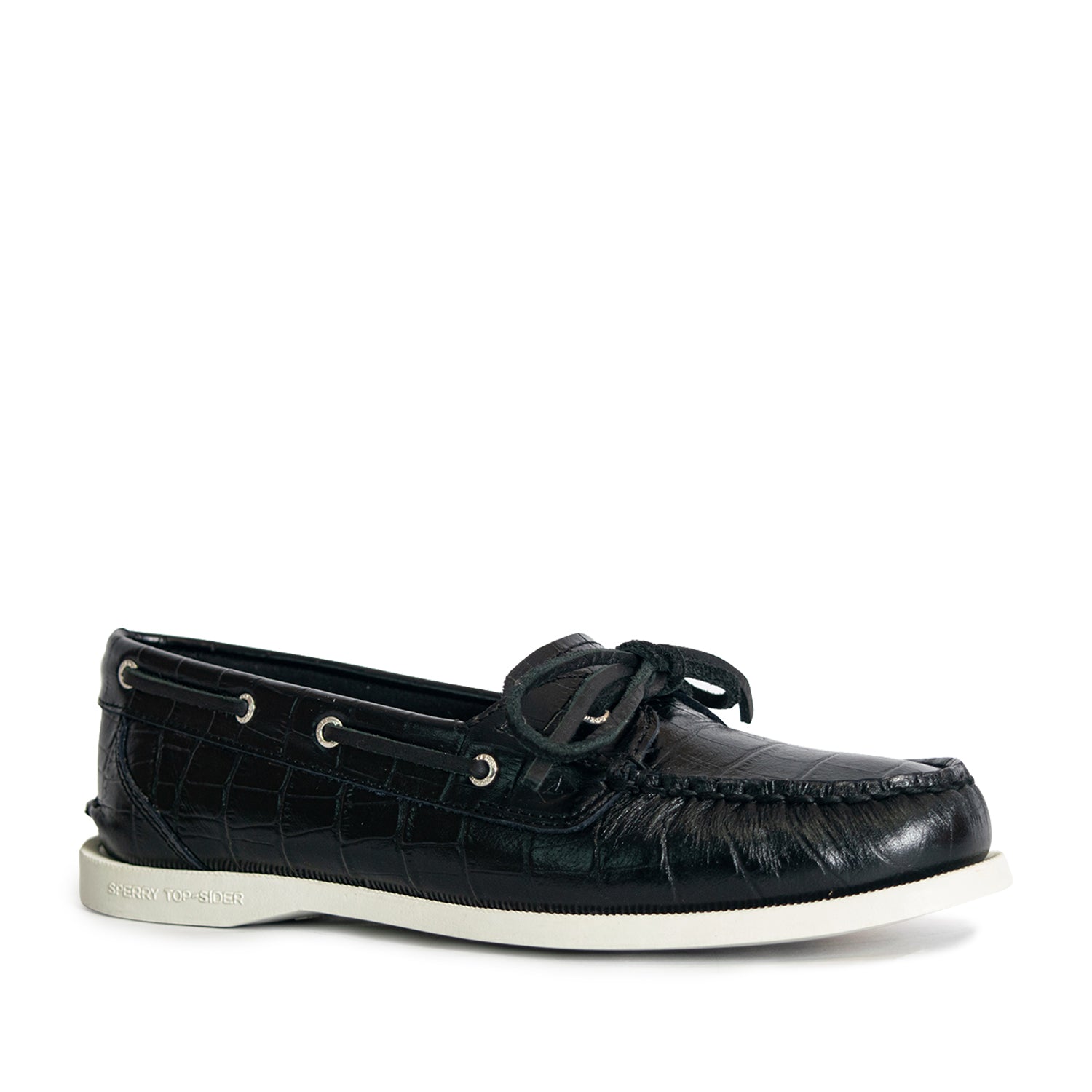 Women's Authentic Original™1-Eye Boat Shoes Topsider - Black (10392758)
