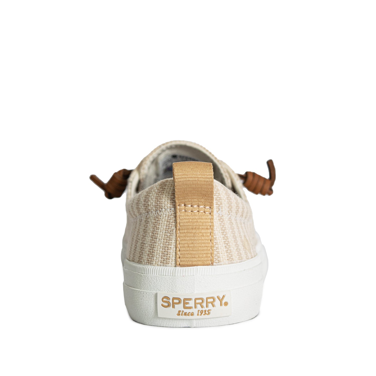 Women's Crest Vibe Sneakers - Off White/Natural Stripe (10396879)