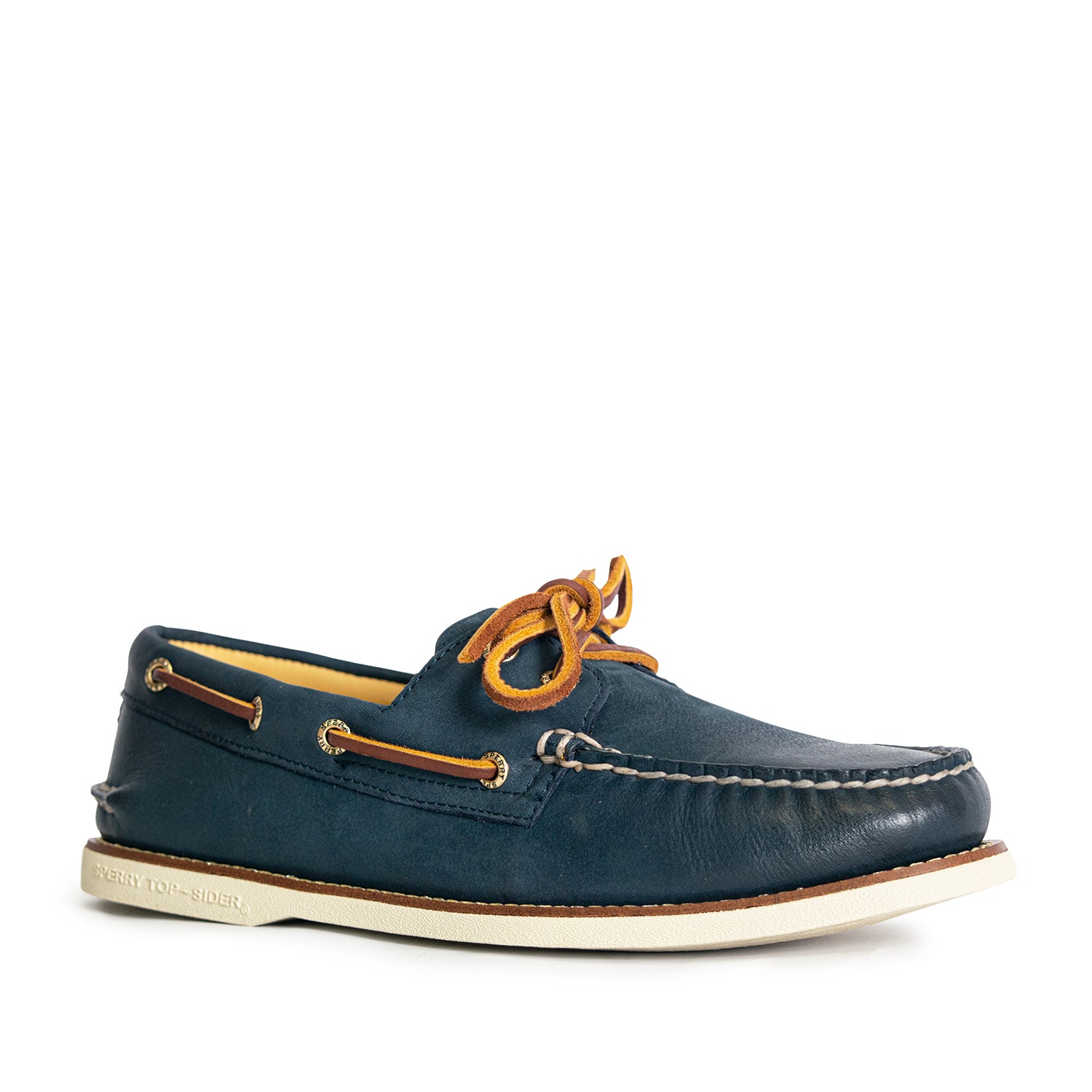 Men's Gold Authentic Original™ 2-Eye Boat Shoes Topsider - Navy (10398459)