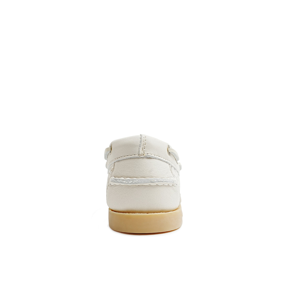 Women's Authentic Original™ 2 Eye Embroidered Perforated Boat Shoe - Cream (10428611)