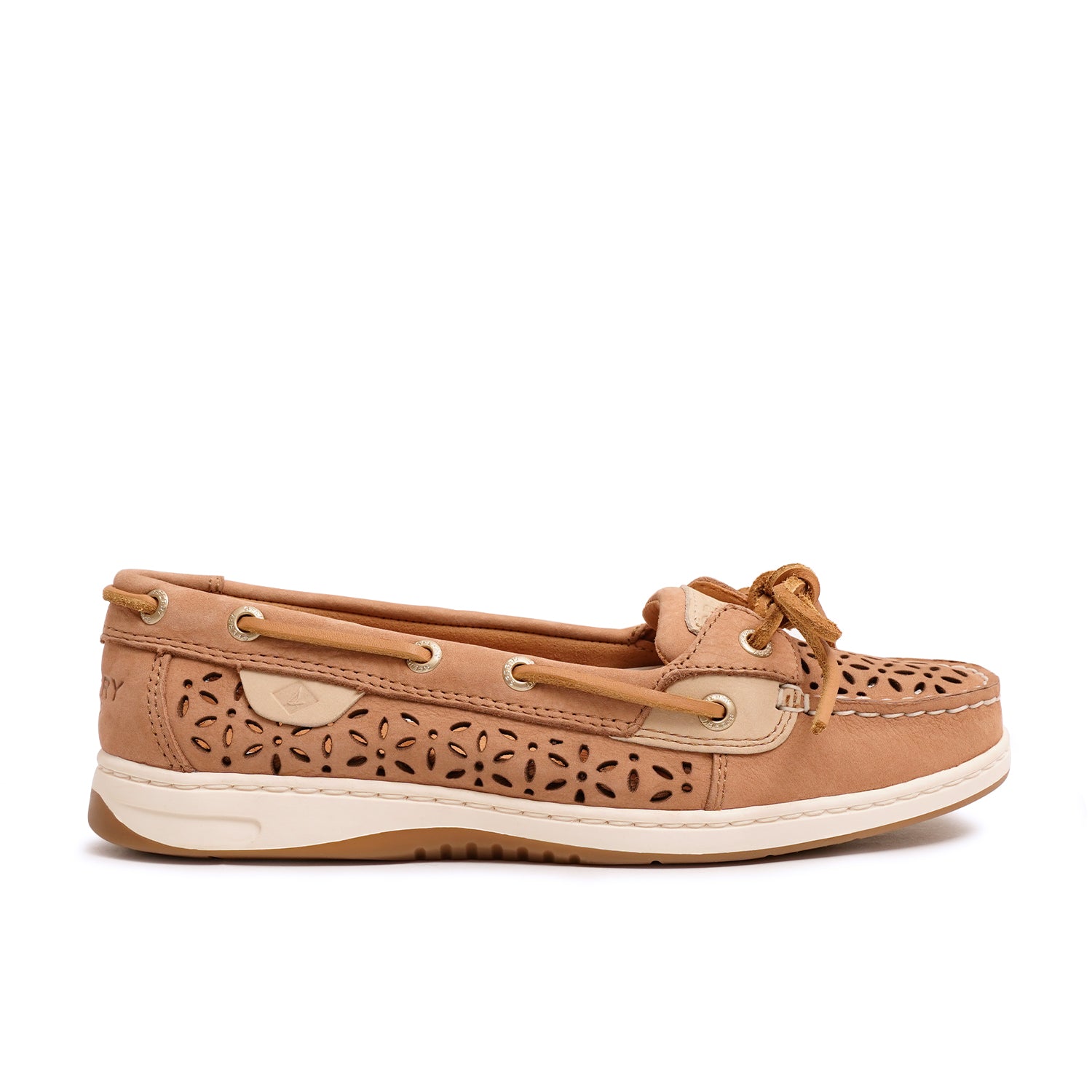 Women's Angelfish Boat Shoe - Tan (10437383)