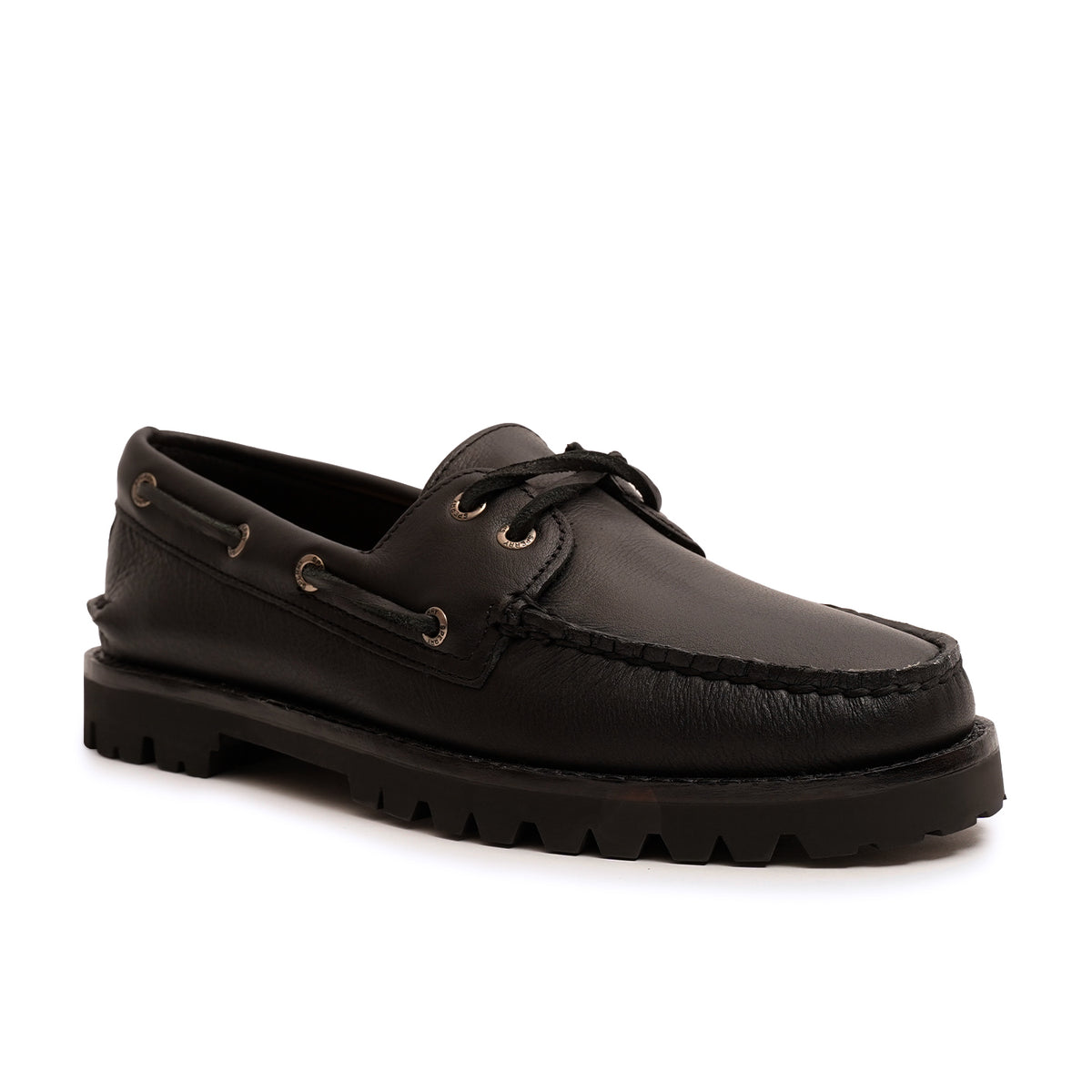 Women's Authentic Original™ 2 Eye Low Lug Boat Shoe - Black (10441977)