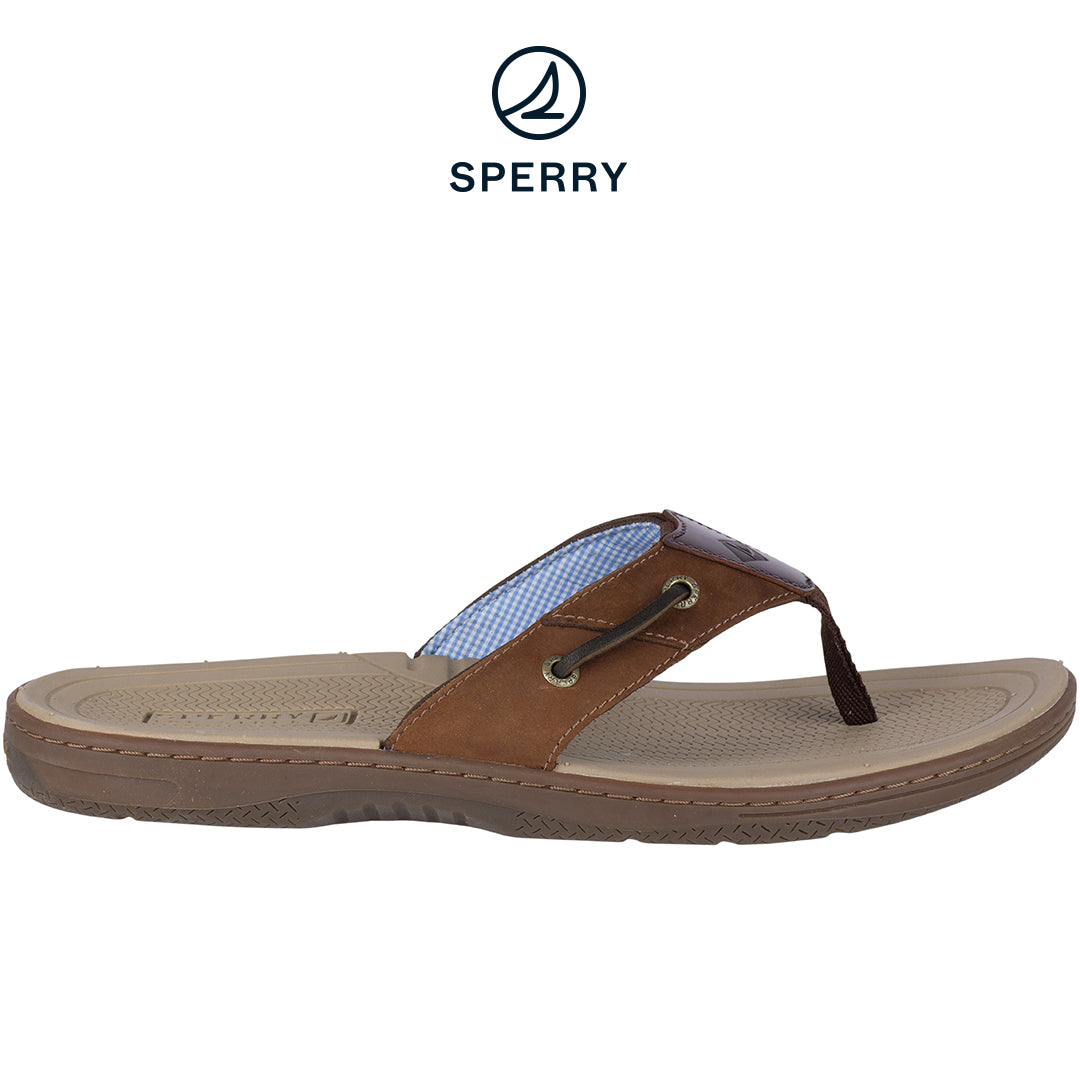 Men's Baitfish Brown Flip-Flops (10487351)