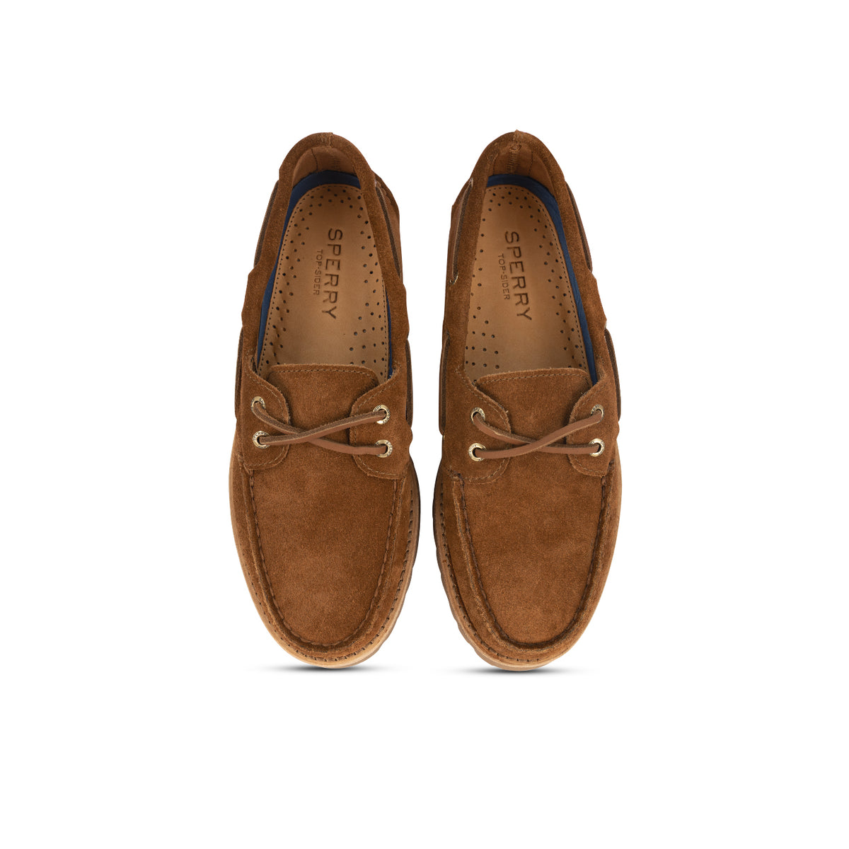 Women's Authentic Original™ 2 Eye Low Lug Suede Boat Shoe - Tan (L14447511)