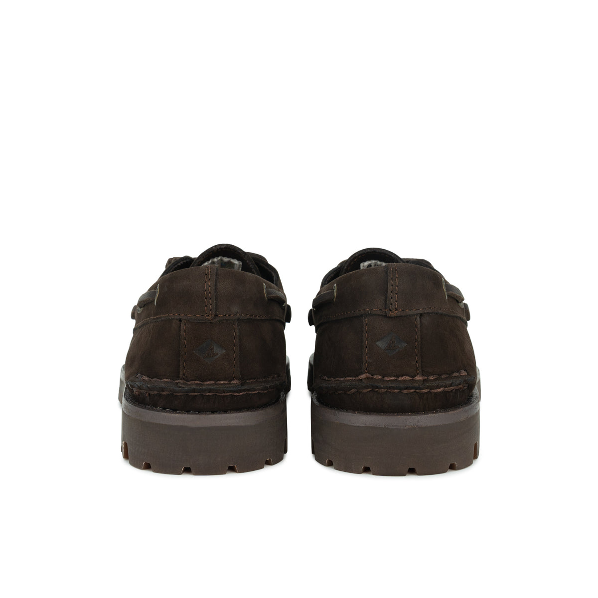 Women's Authentic Original™ 2 Eye Low Lug Nubuck Boat Shoe - Dark Brown (L14447514)