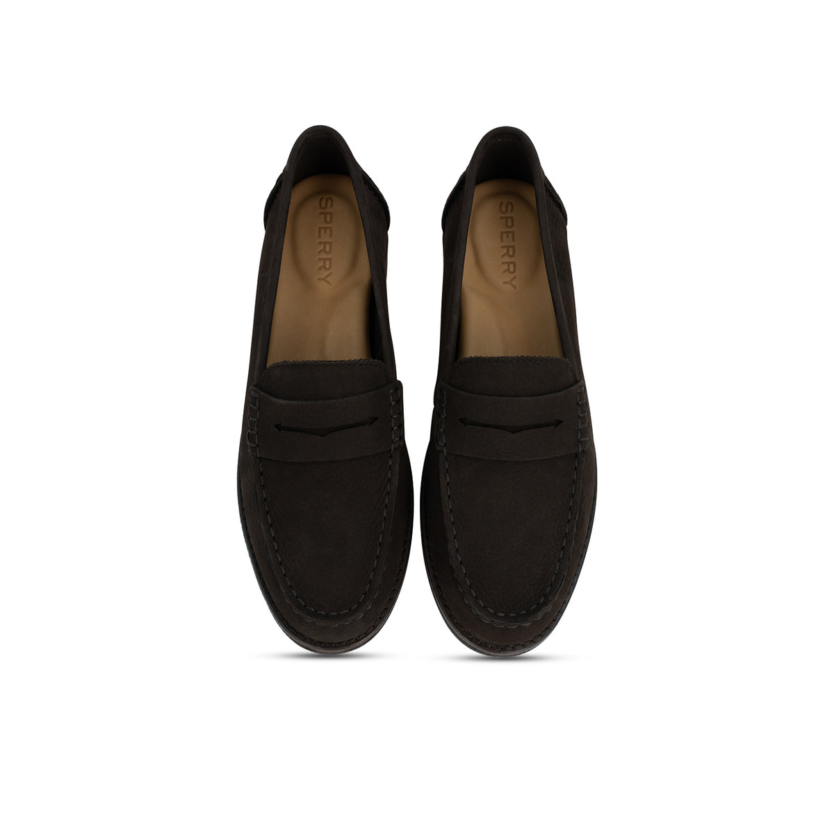 Women's Seaport Penny Nubuck Casual - Dark Brown (L14447575)