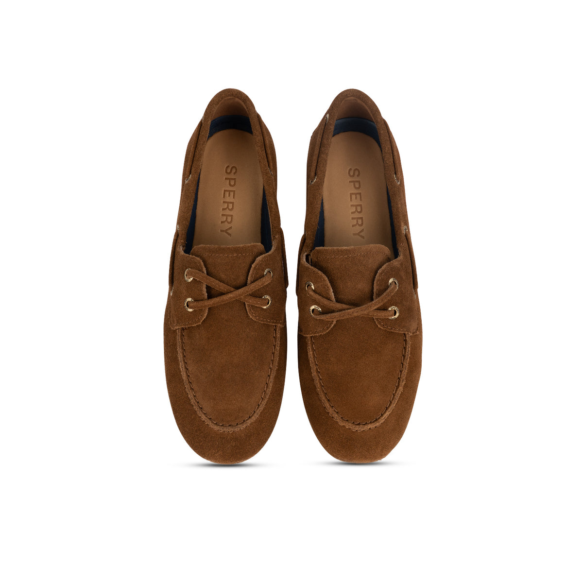 Women's Slimboat Suede Boat Shoe - Tan (L14447585)