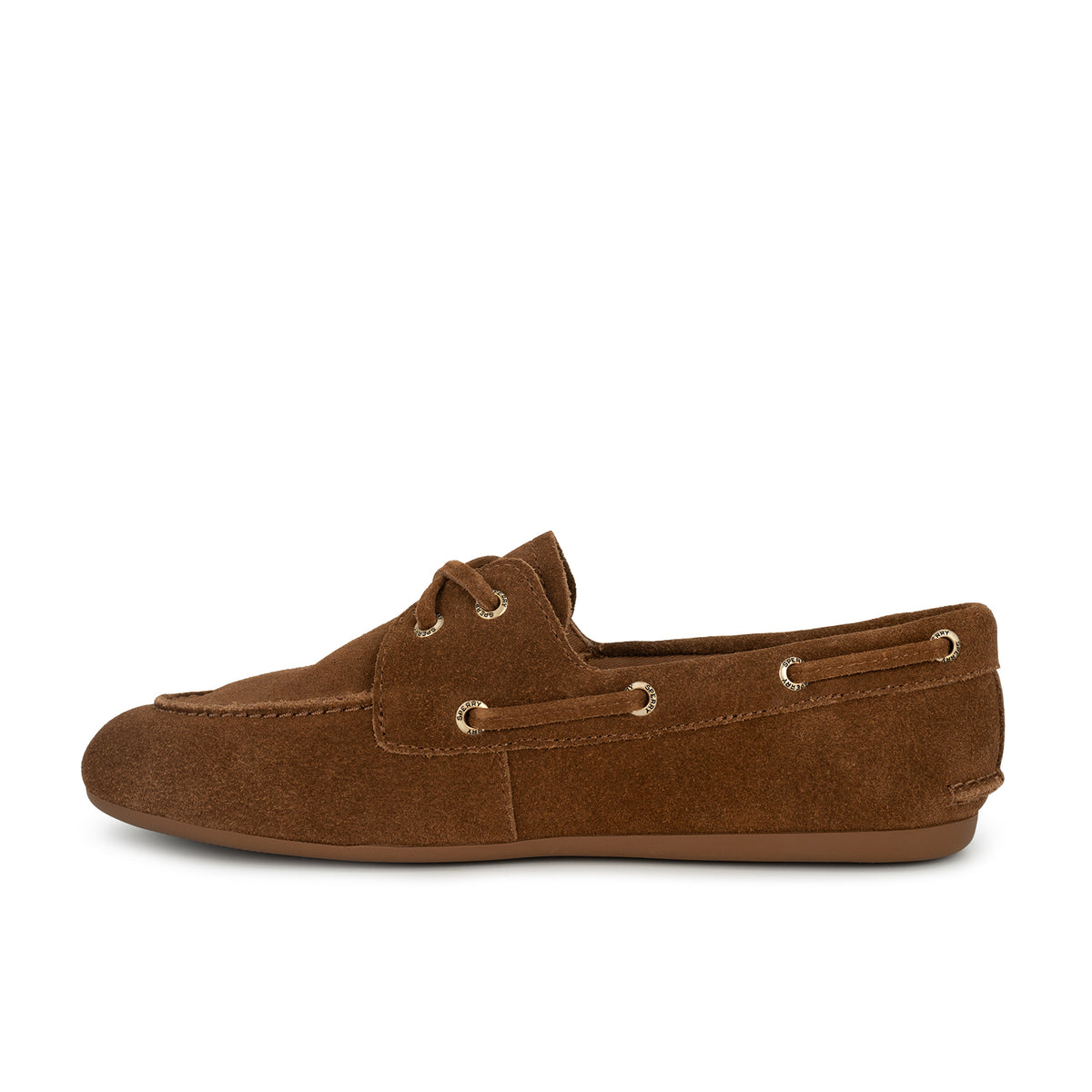 Women's Slimboat Suede Boat Shoe - Tan (L14447585)