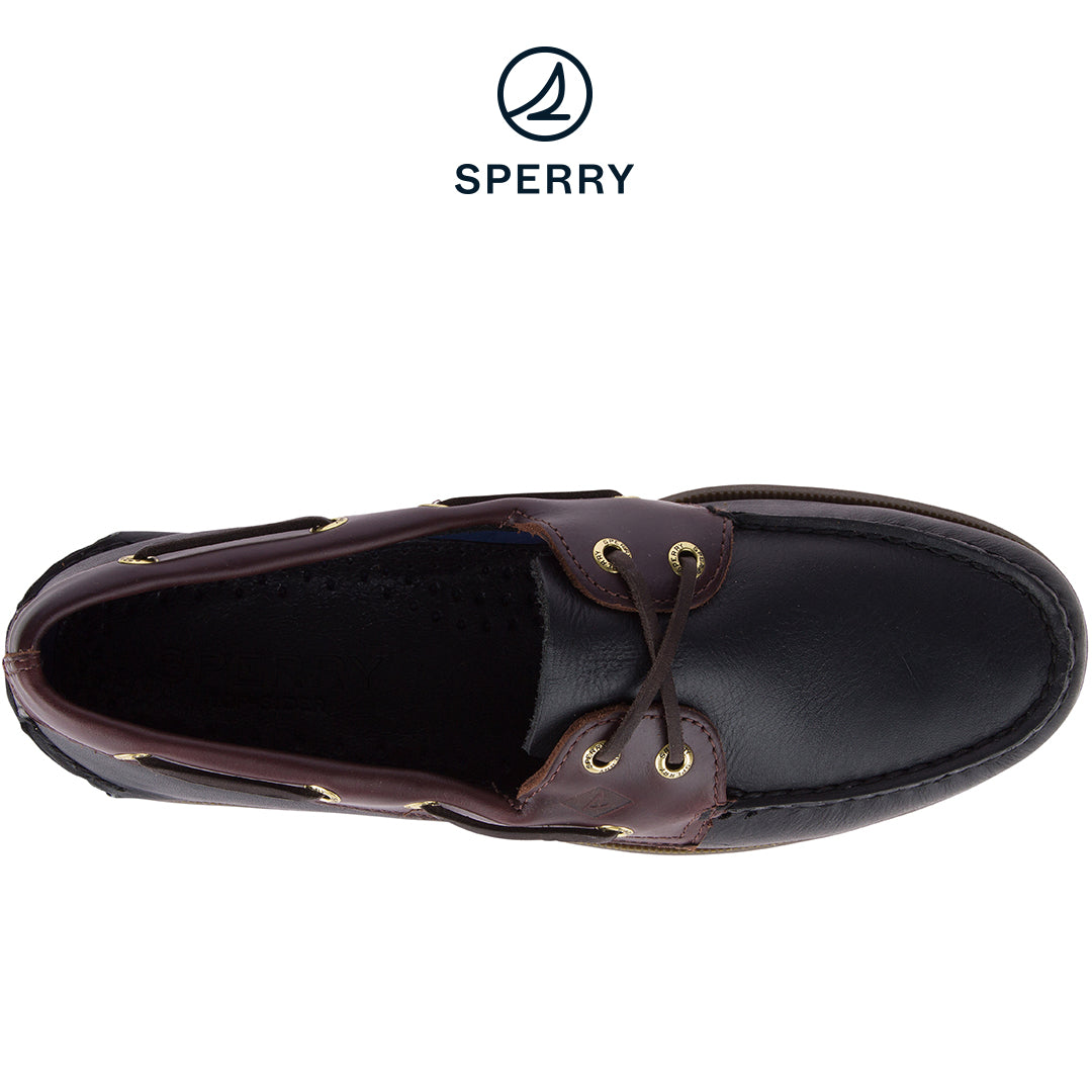 Men's Authentic Original Black Amaretto Boat Shoe (1914861)