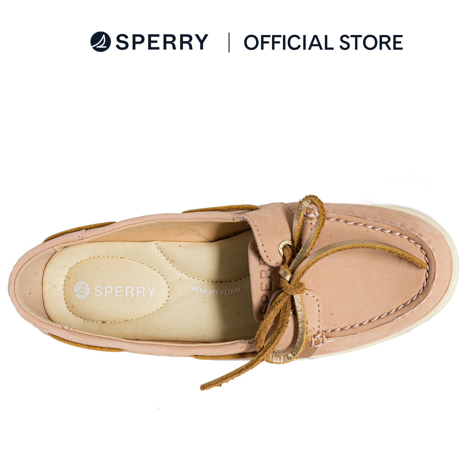 Women's Starfish 1 Eye Boat Shoes - Rose/Rose Gold (25F02462)