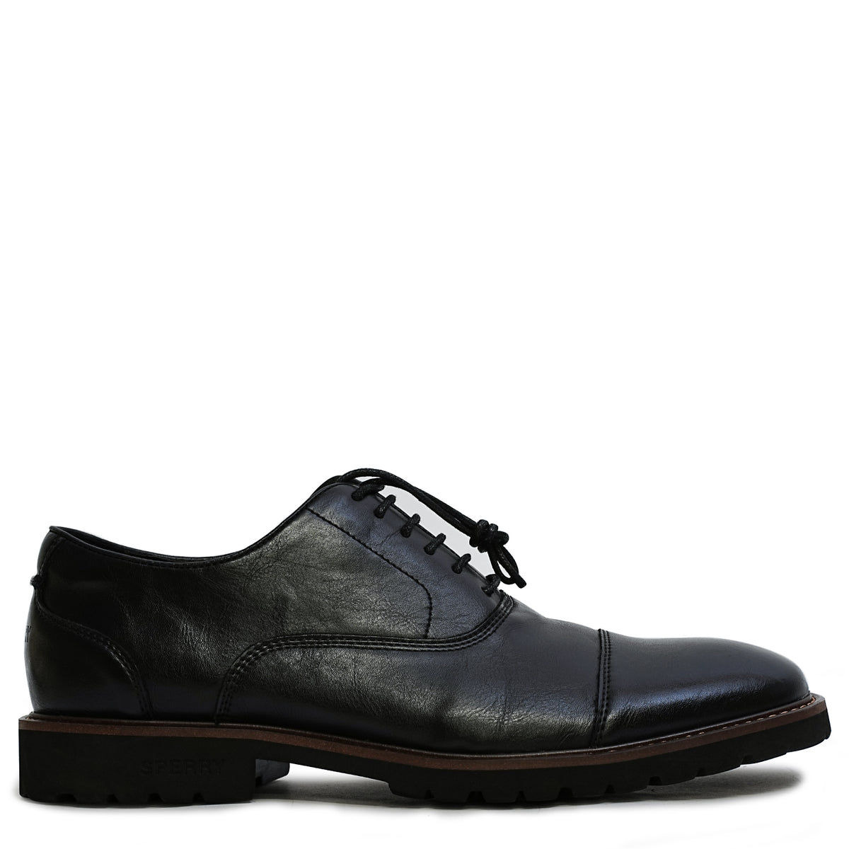 Men's Oxford Lug Lite Casual Shoes - Black (25F02781)