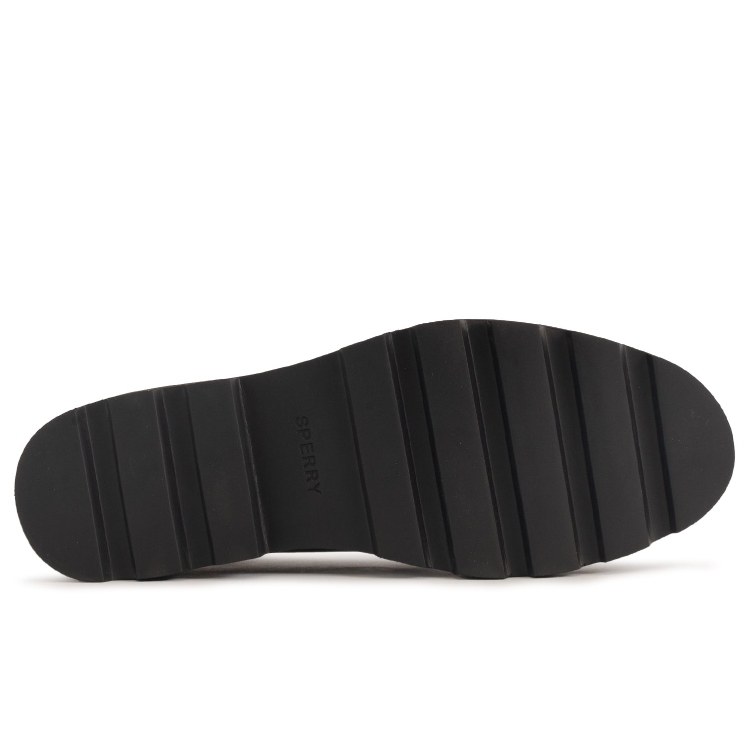 Women's Chunky Penny Casual Leather - Black (25F03062)