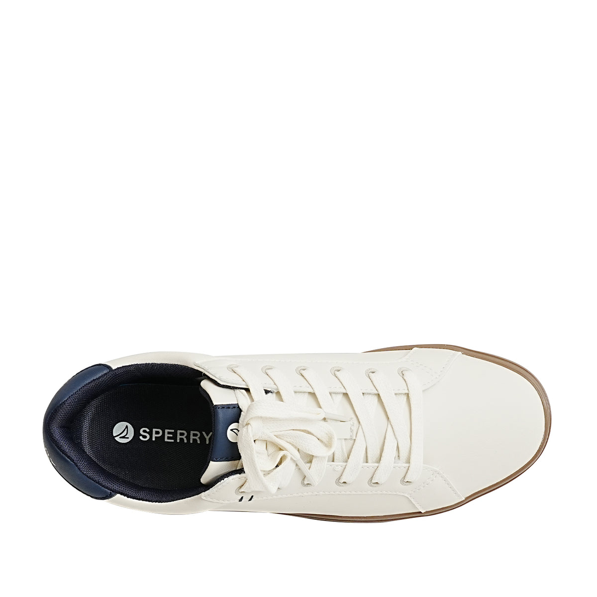Men's Deck 90 Sneakers - Off White/Blue/Gum (25F03701)