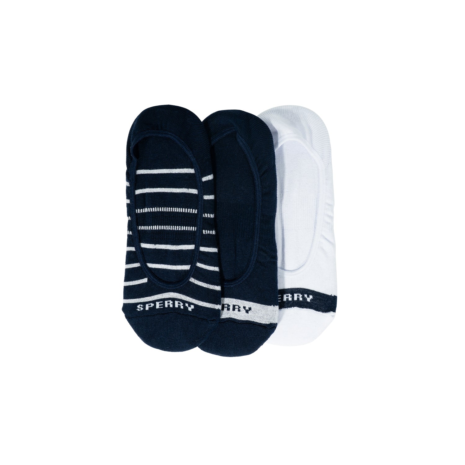 Women's 3• In• 1 Boat Shoe Liner Stripes - Navy/White/Navy (25F65462)