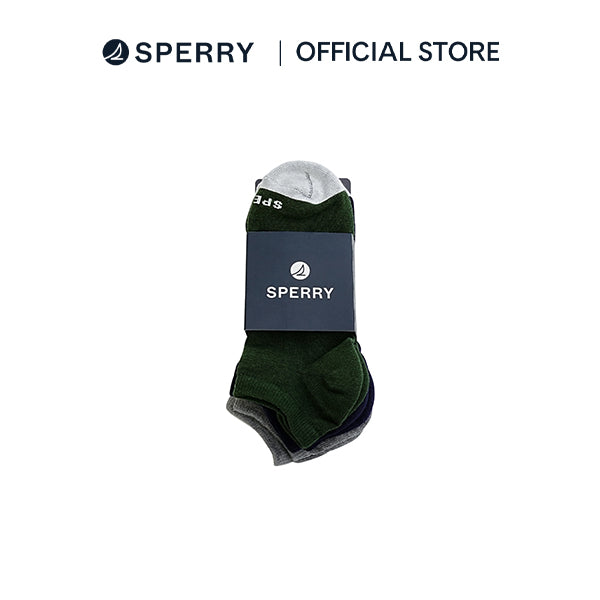 Sperry 3• In• 1 Sneaker Low Cut Logo - Gray/Olive/Khaki (25F65591)