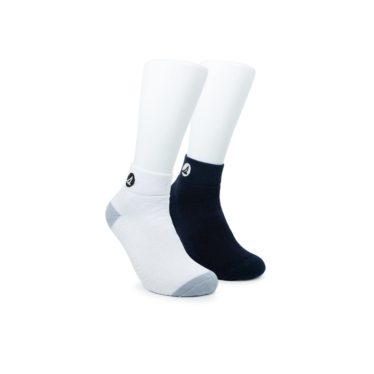 Women's 2• In• 1 Ankle Socks Accents - Green/Navy (25F66112)