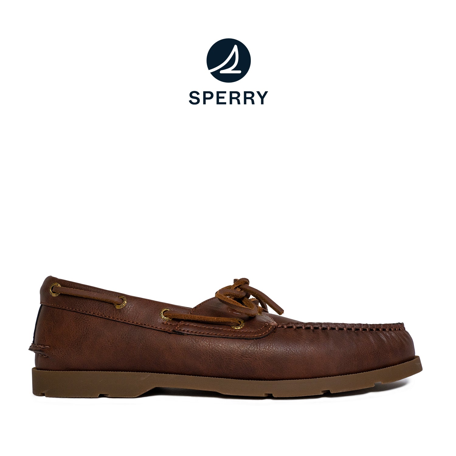 Men's Leeward Boat Shoes Topsider - Dark Brown (25S00031)