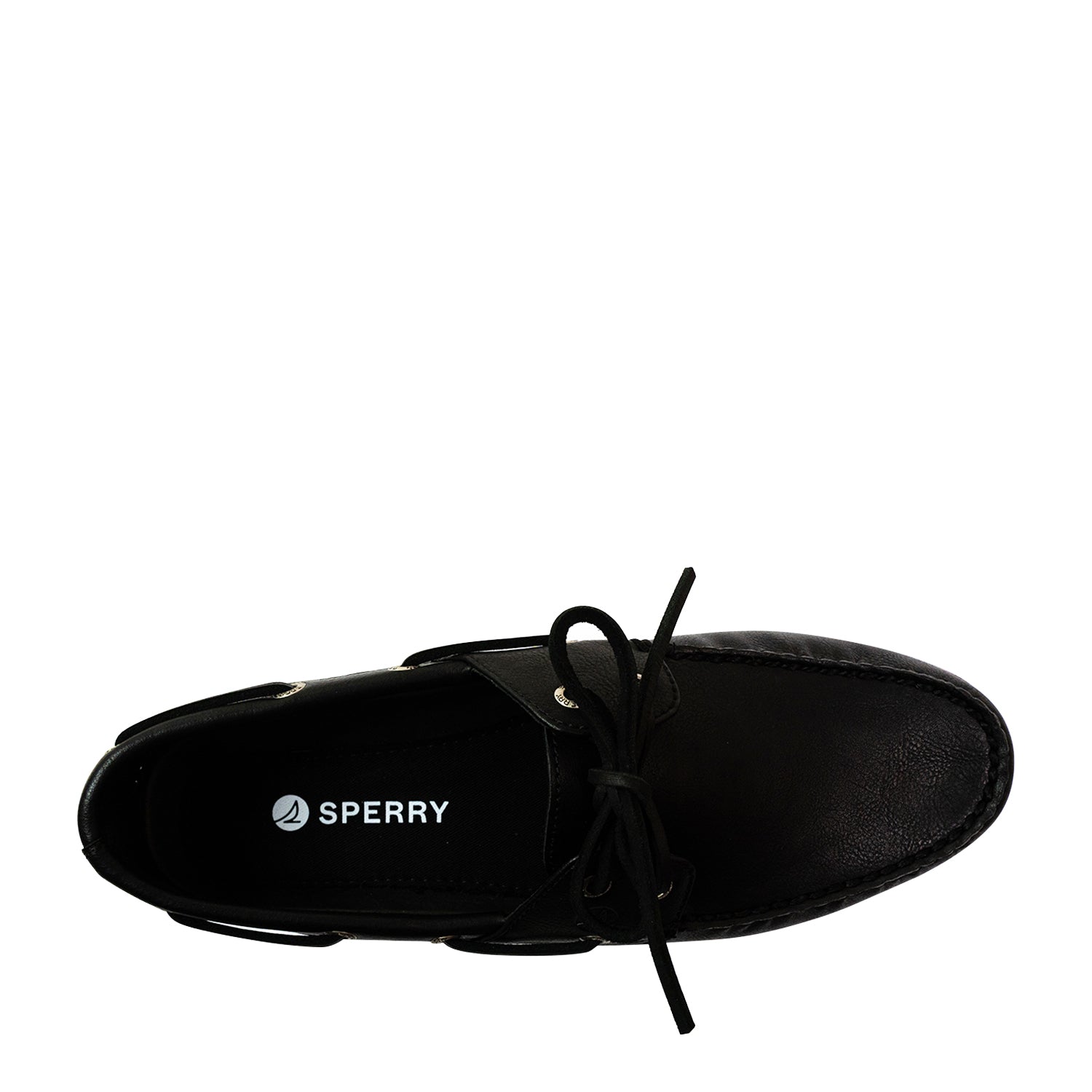 Men's Leeward Boat Shoes Topsider - Black (25S00051)