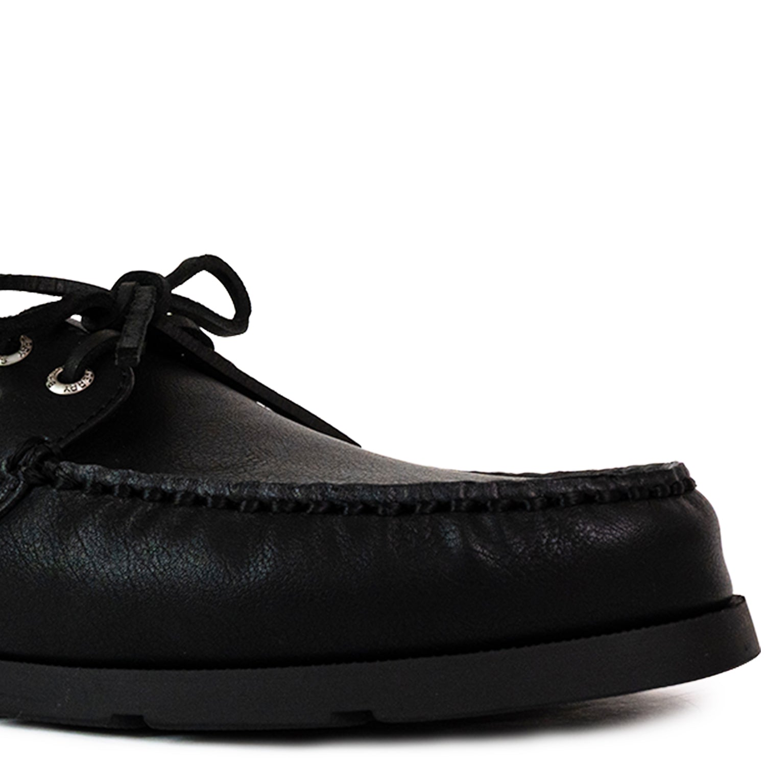 Men's Leeward Boat Shoes Topsider - Black (25S00051)