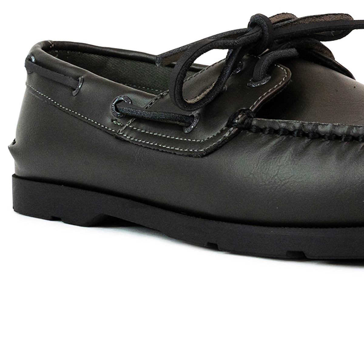 Men's Leeward Boat Shoes Topsider - Olive (25S00081)