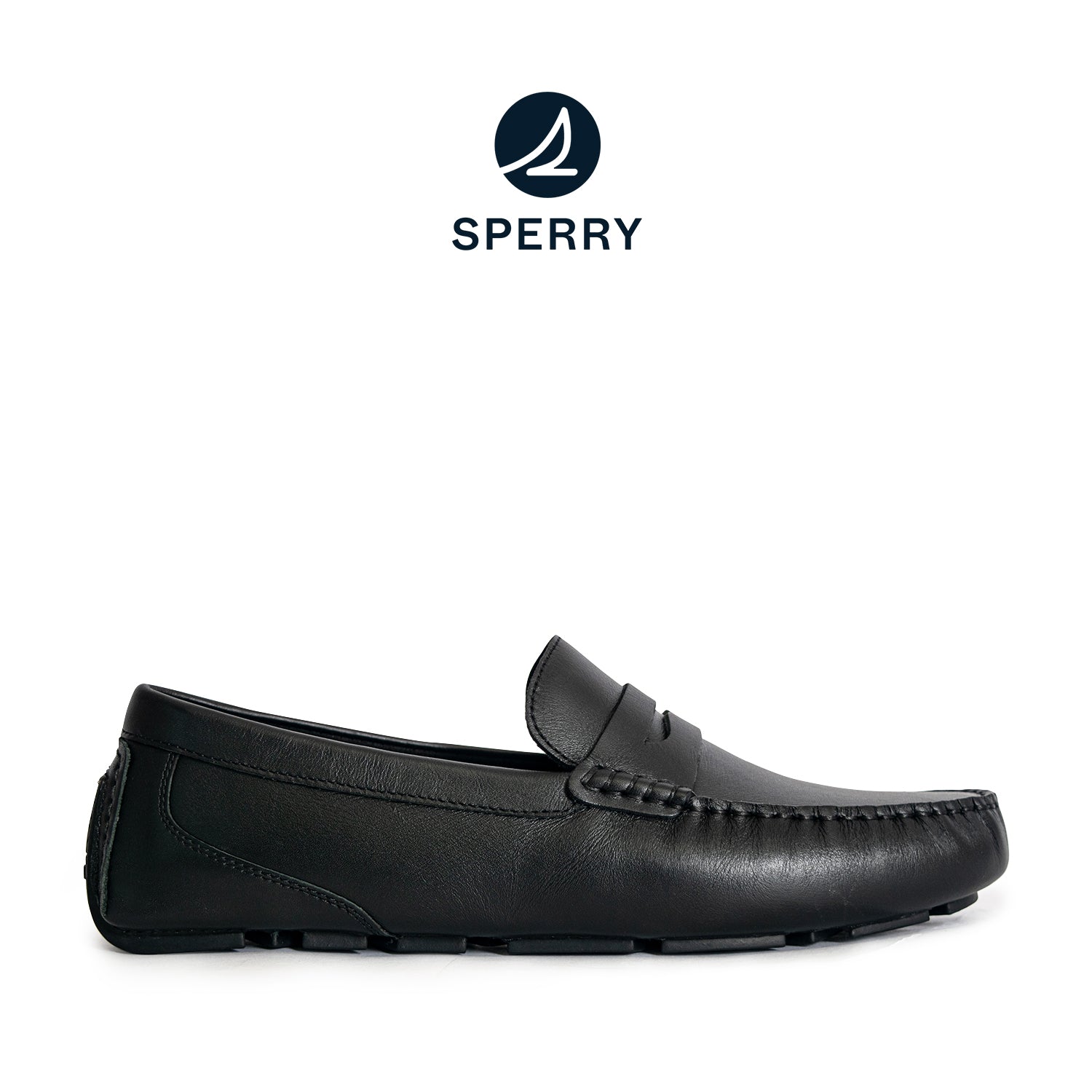 Men's Davenport Casual Penny Loafers - Black (25S00111)