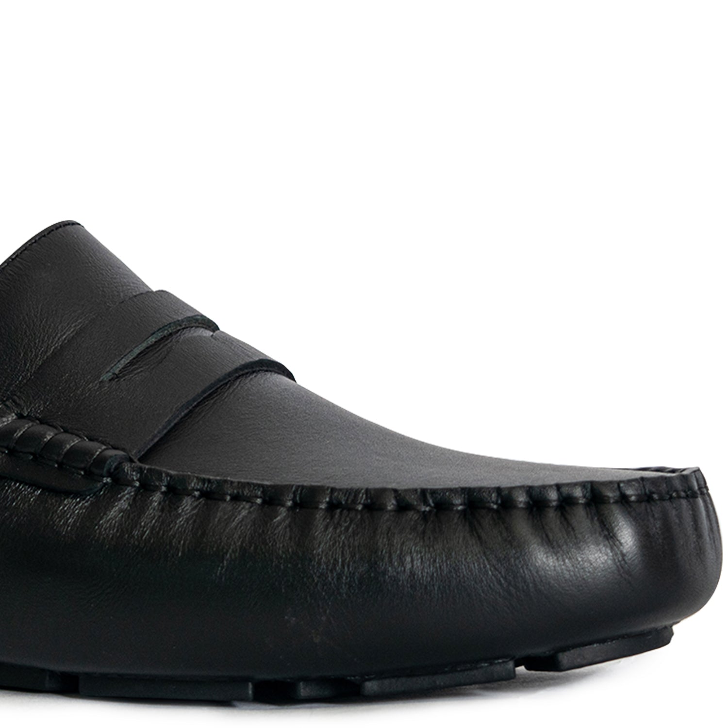 Men's Davenport Casual Penny Loafers - Black (25S00111)