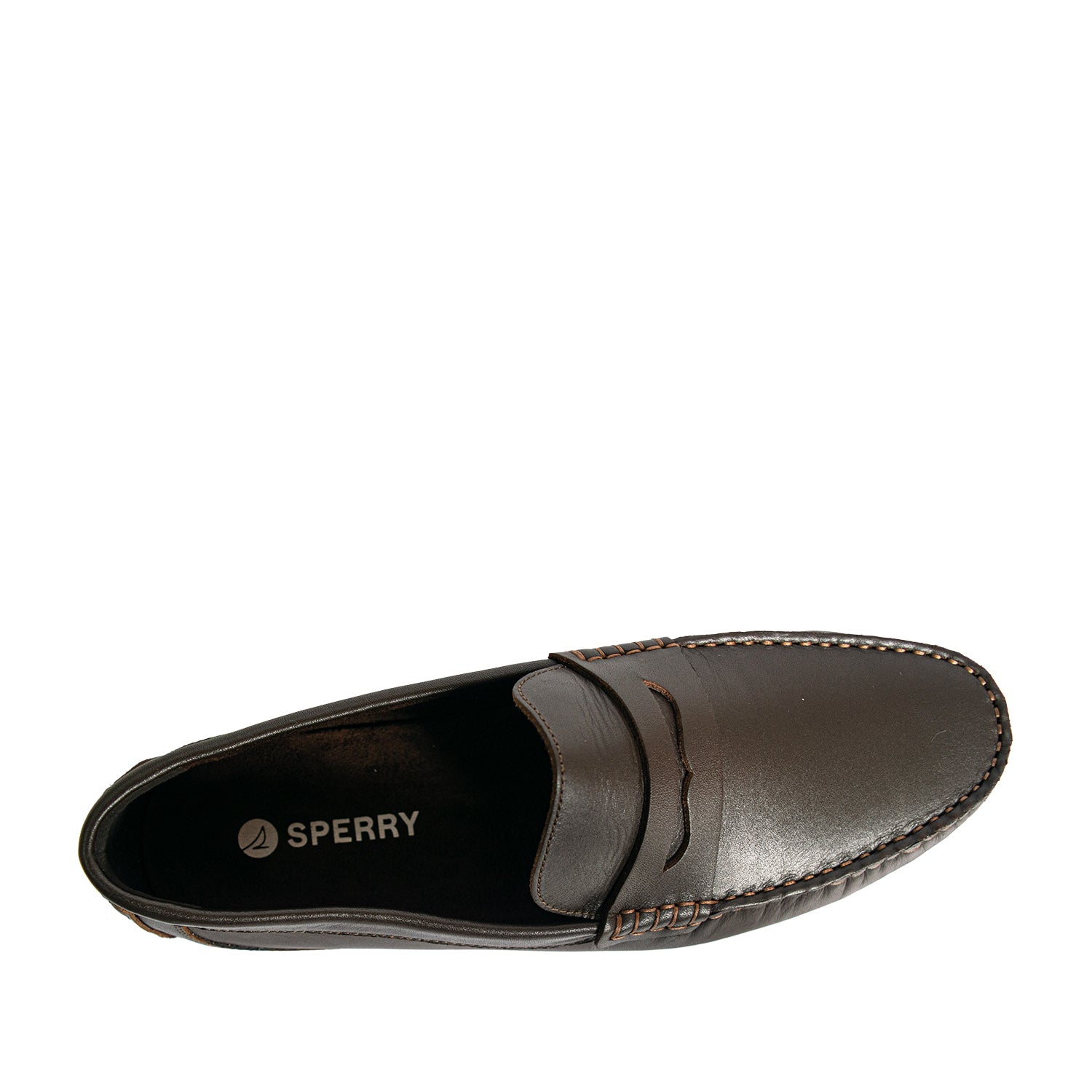 Men's Davenport Casual Penny Loafers - Dark Brown (25S00121)
