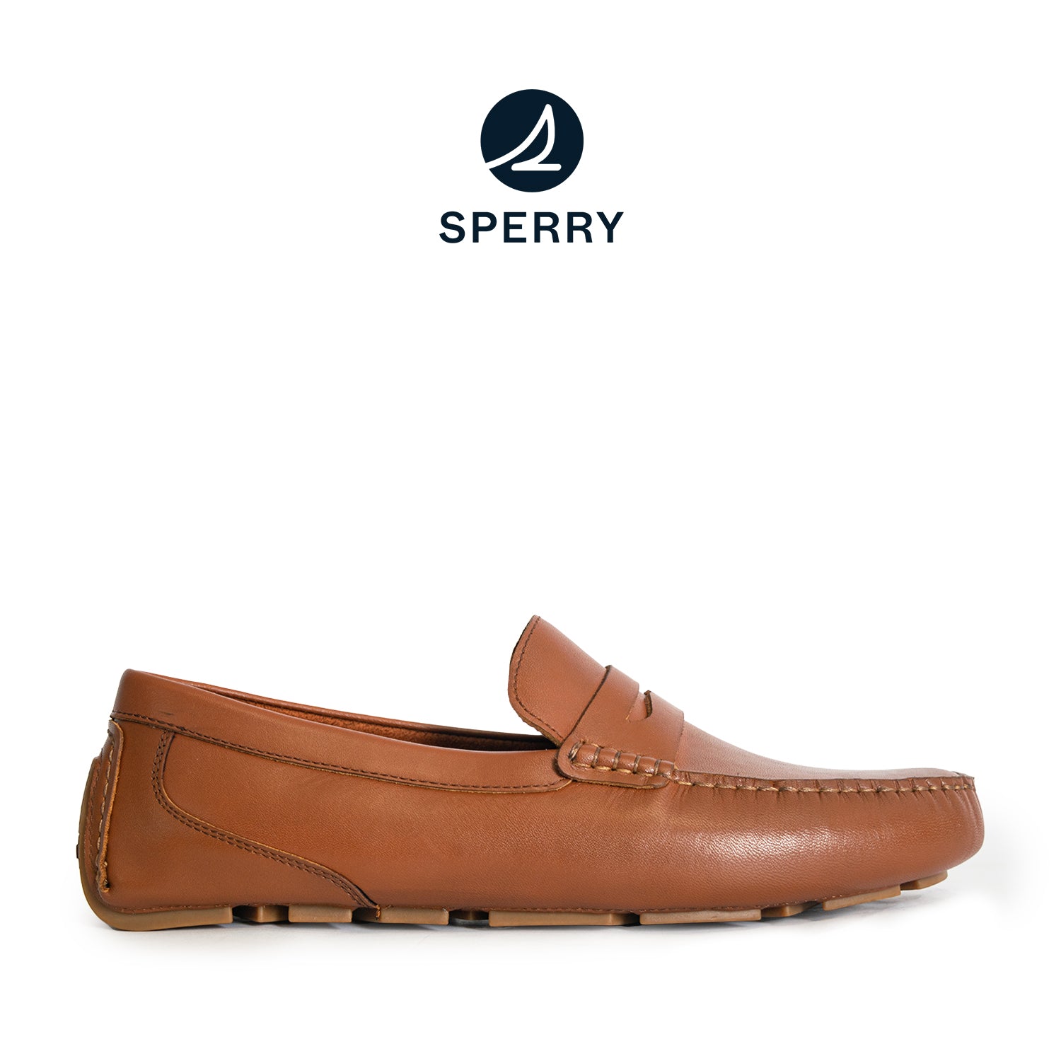 Men's Davenport Casual Penny Loafers - Brown (25S00141)