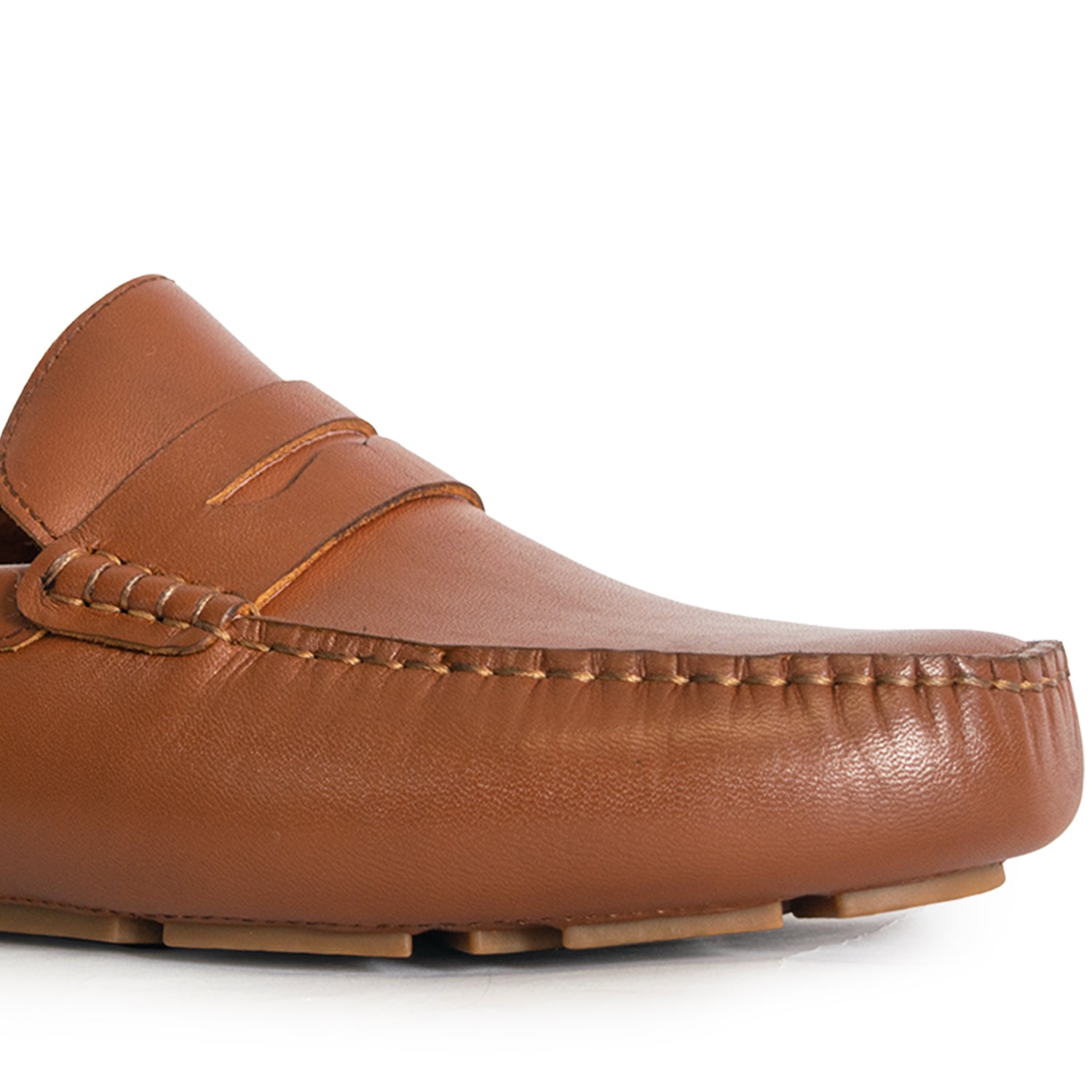 Men's Davenport Casual Penny Loafers - Brown (25S00141)