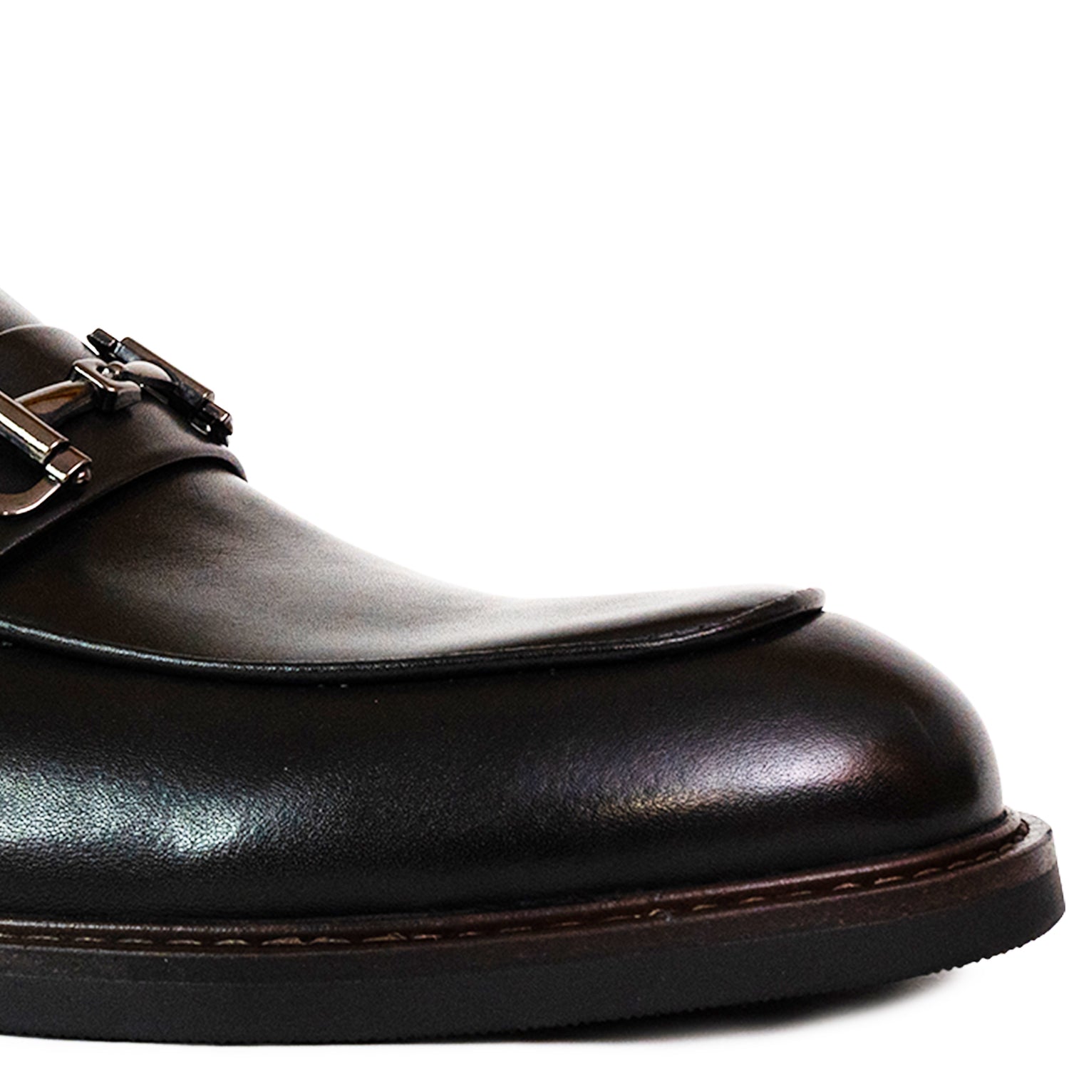 Men's Seaport Venetian Bit Casual Shoes - Black (25S00191)