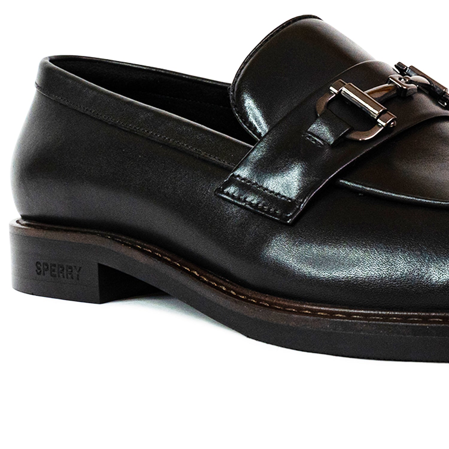 Men's Seaport Venetian Bit Casual Shoes - Black (25S00191)