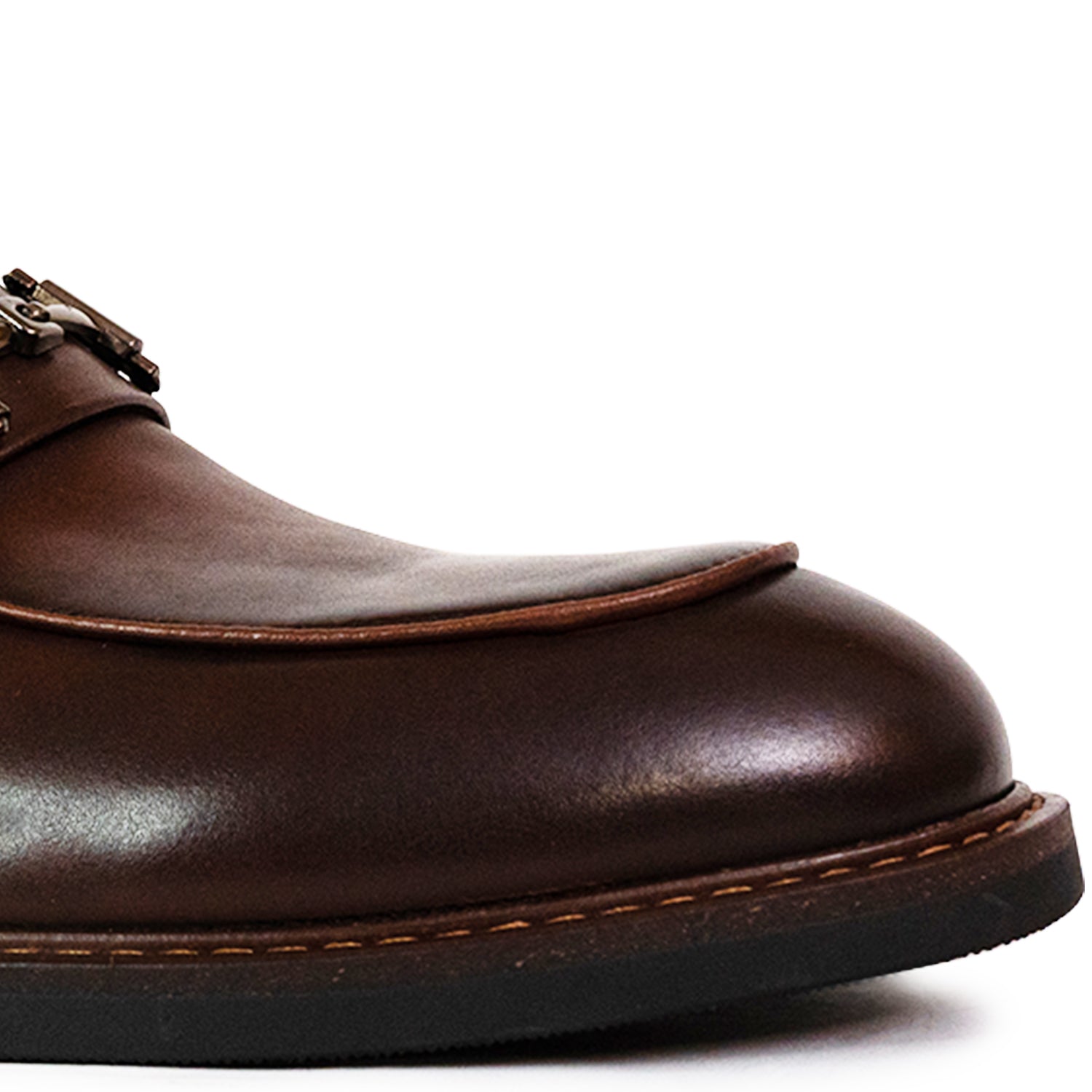 Men's Seaport Venetian Bit Casual Shoes - Dark Brown (25S00201)