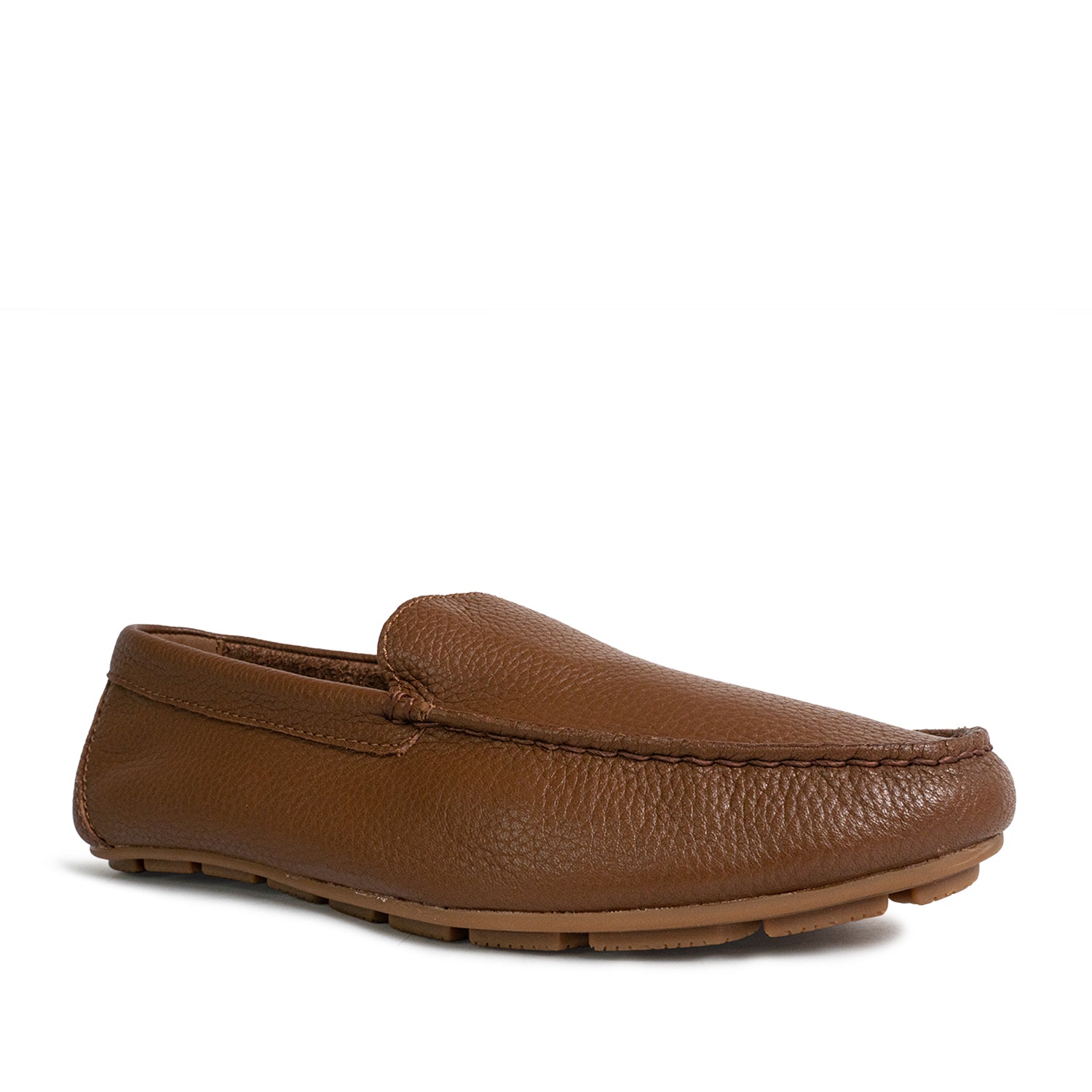 Men's Wave Venetian Casual Driving Shoes - Brown (25S00231)