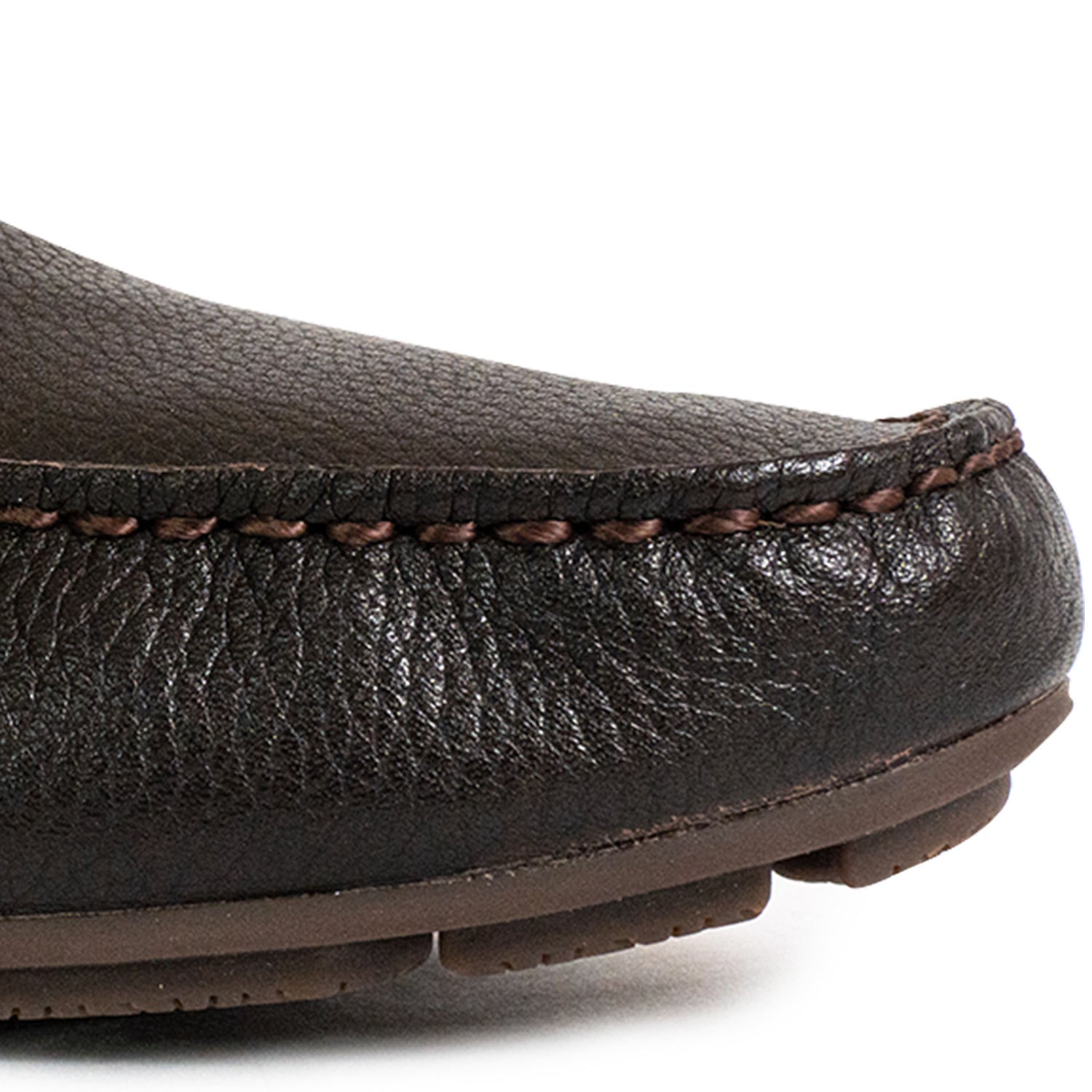 Men's Wave Venetian Casual Driving Shoes - Dark Brown (25S00241)
