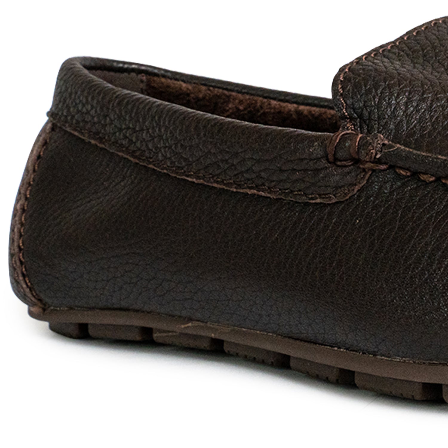 Men's Wave Venetian Casual Driving Shoes - Dark Brown (25S00241)