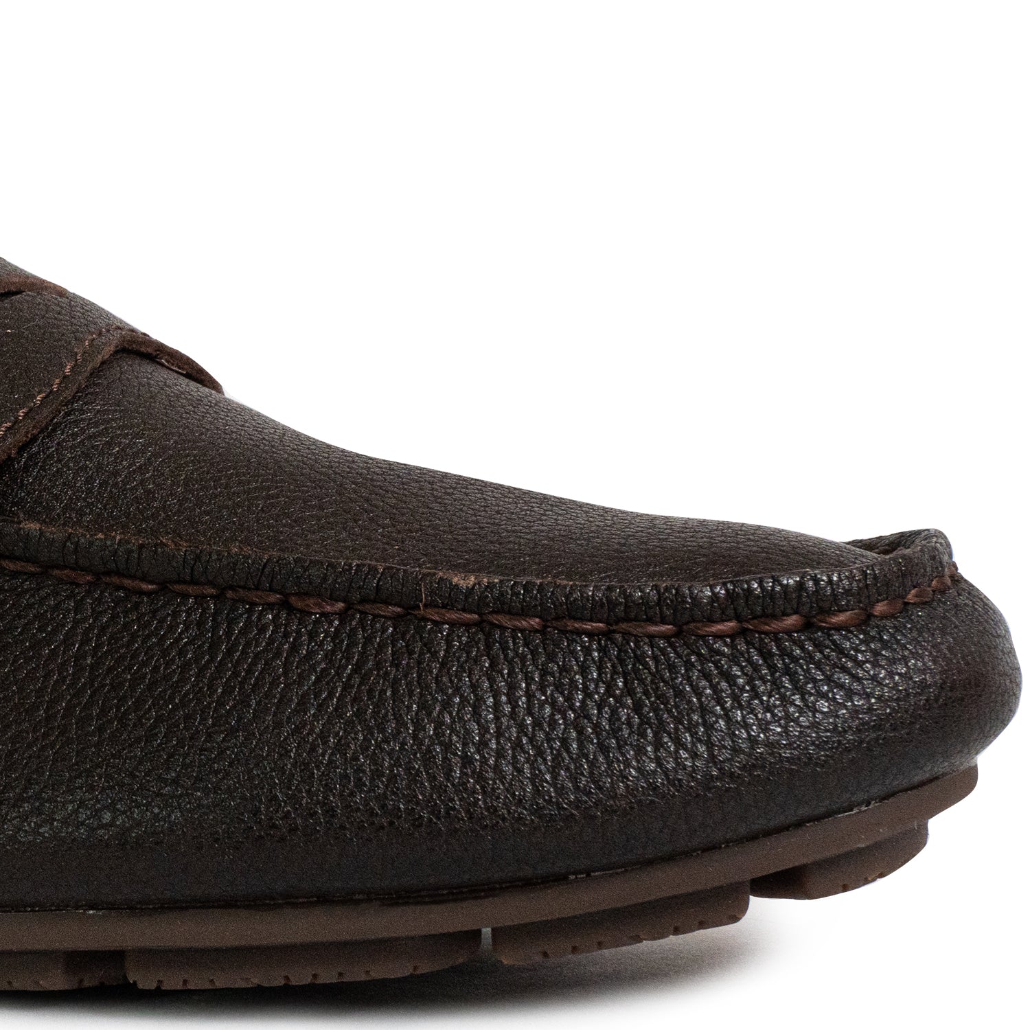 Men's Wave Driver Penny Casual Loafers - Dark Brown (25S00251)