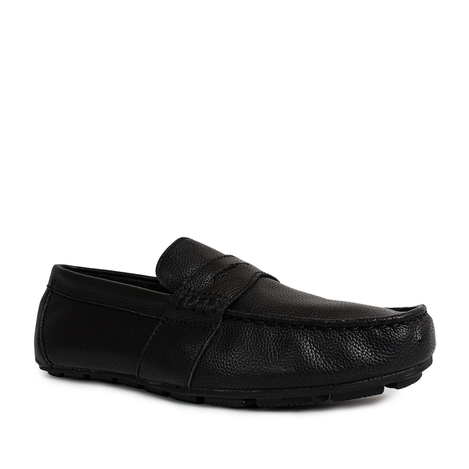 Men's Wave Driver Penny Casual Loafers - Black (25S00261)