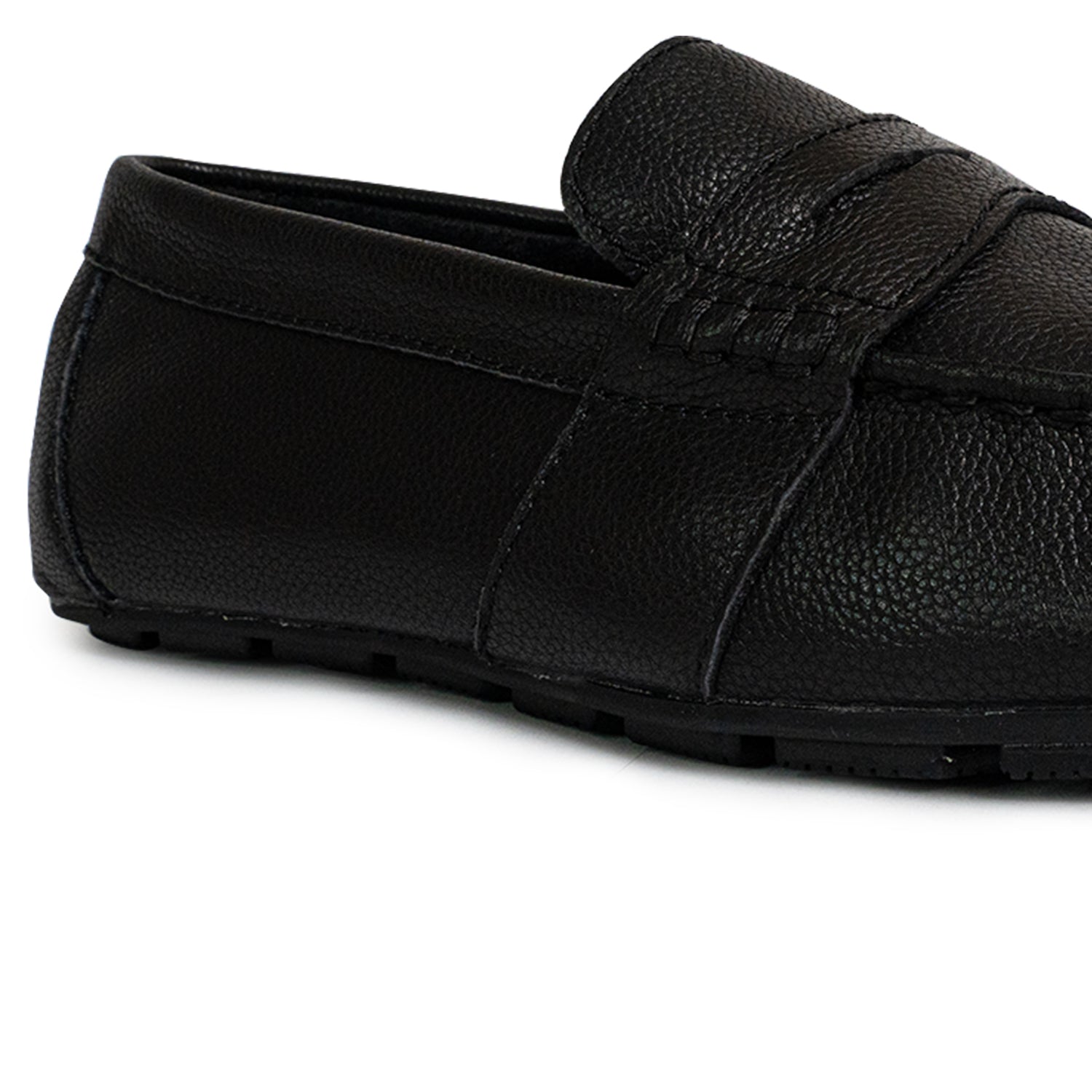 Men's Wave Driver Penny Casual Loafers - Black (25S00261)