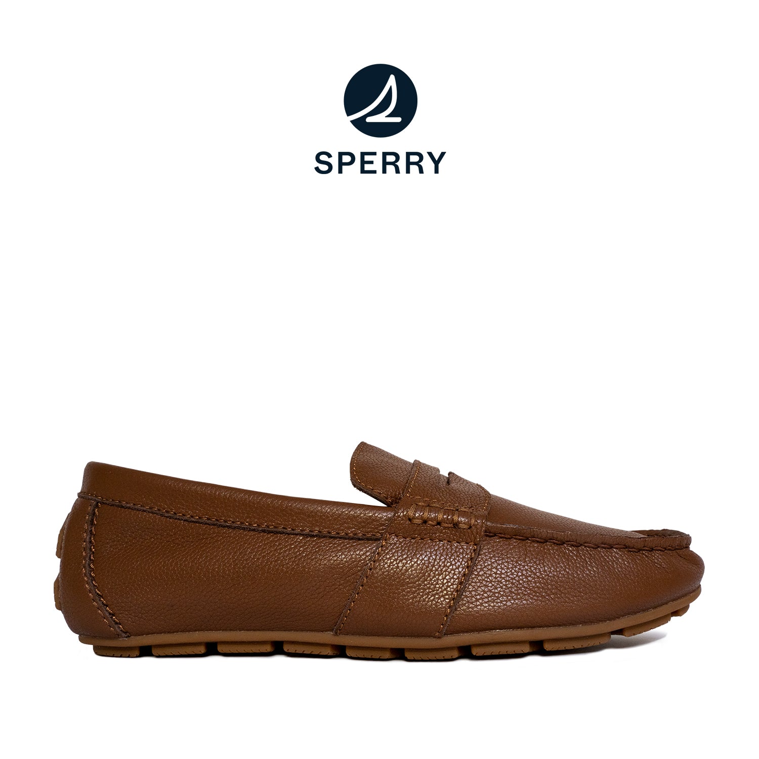 Men's Wave Driver Penny Casual Loafers - Brown (25S00271)