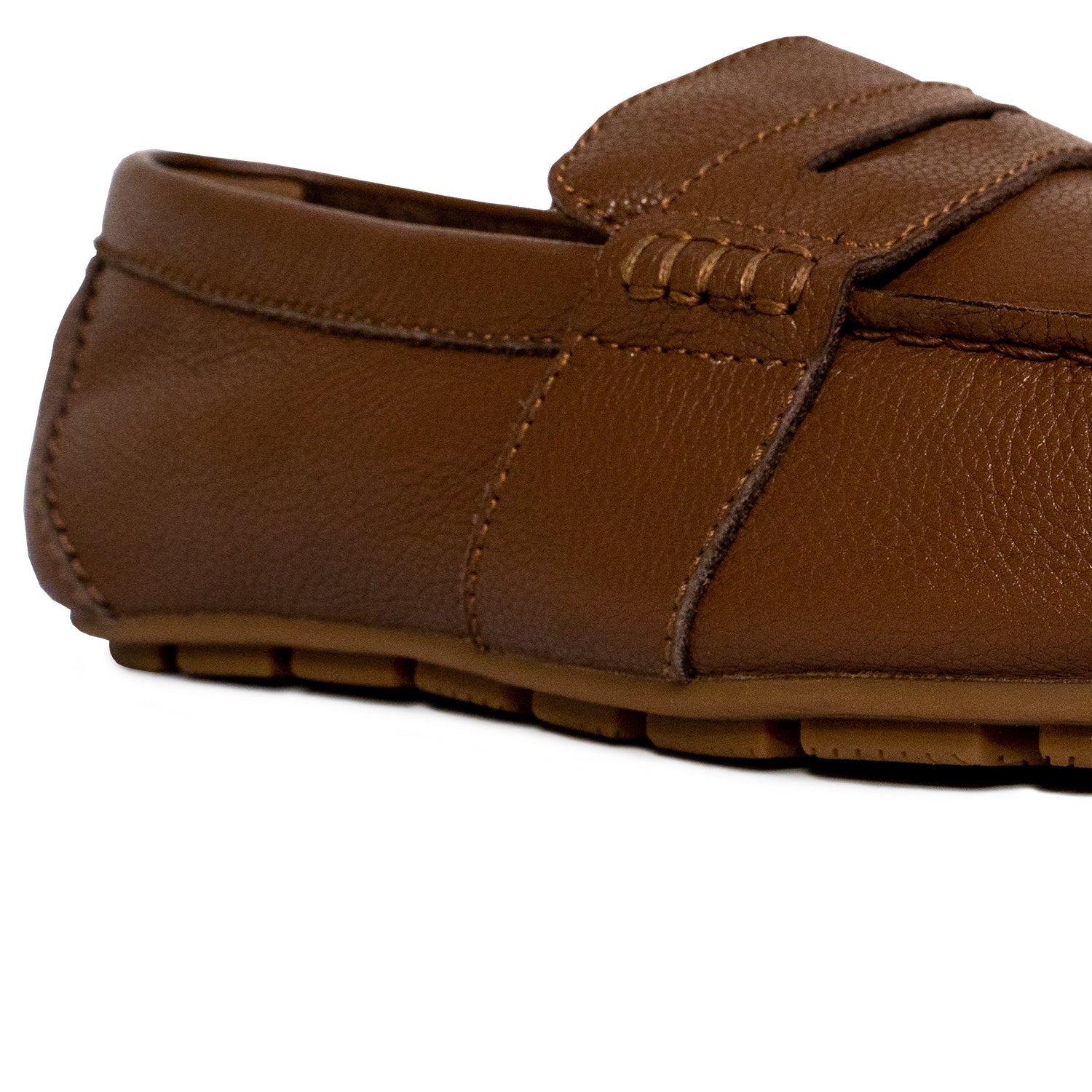 Men's Wave Driver Penny Casual Loafers - Brown (25S00271)