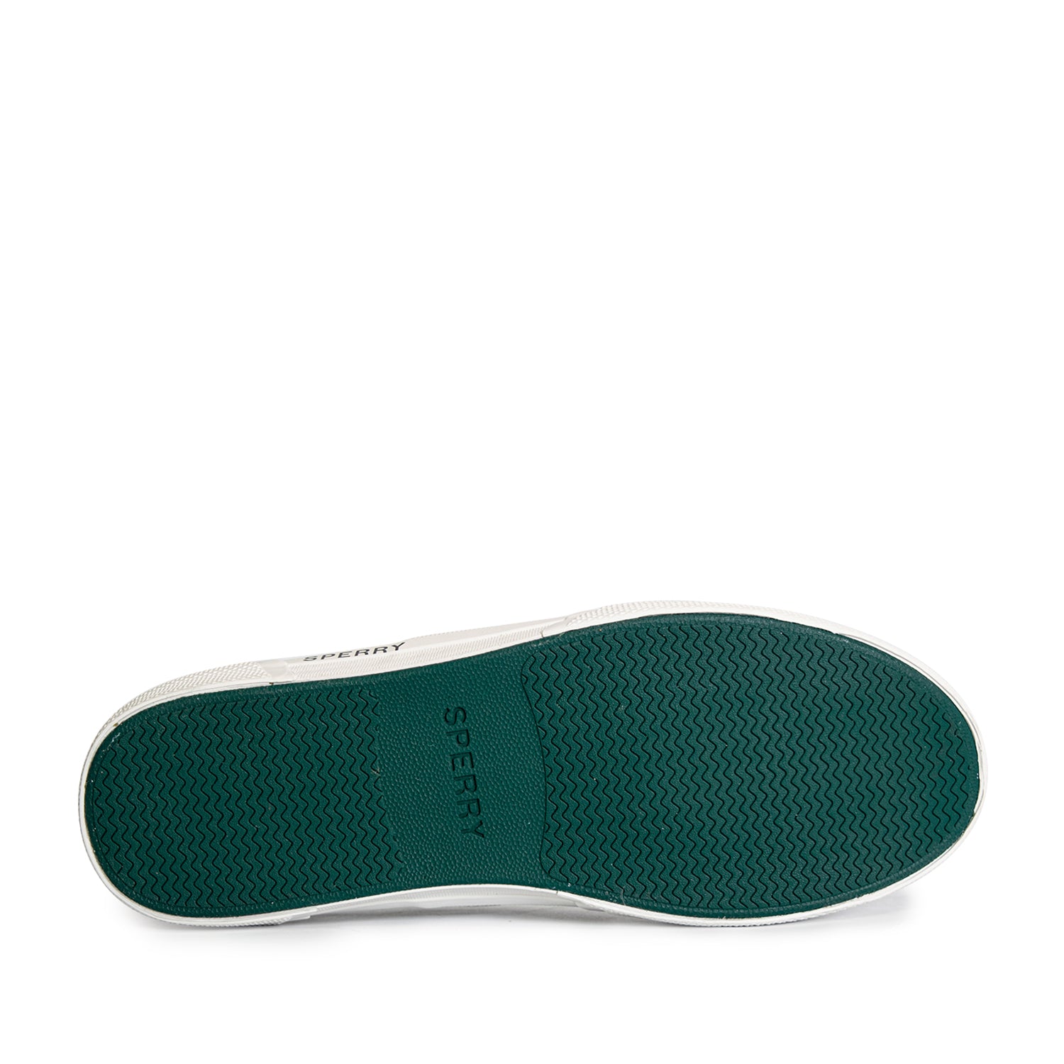 Men's Soletide Leather Sneakers - Off White/Green (25S00401)