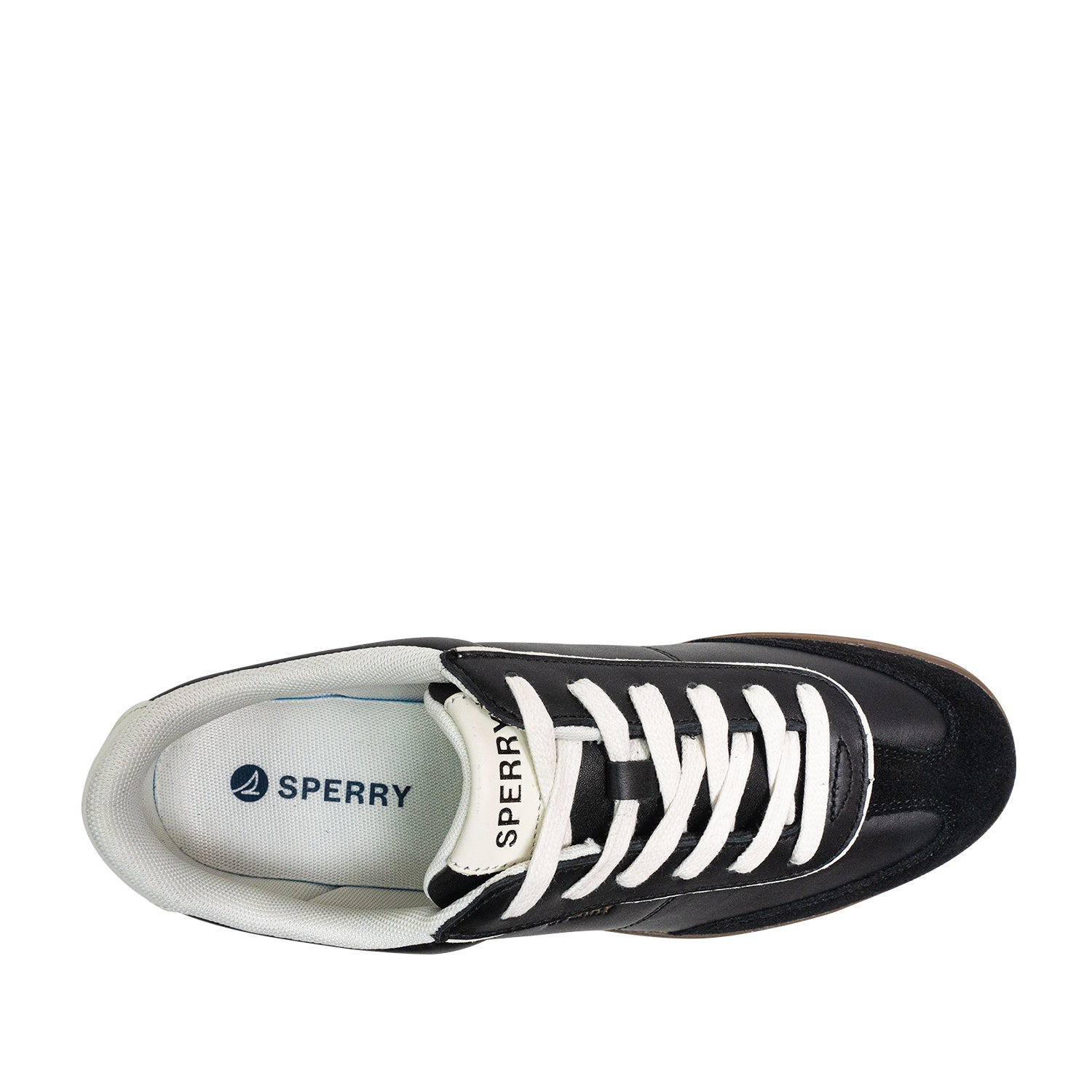 Men's Pier 90 Leather Sneakers - Black/White/Gum (25S00441)