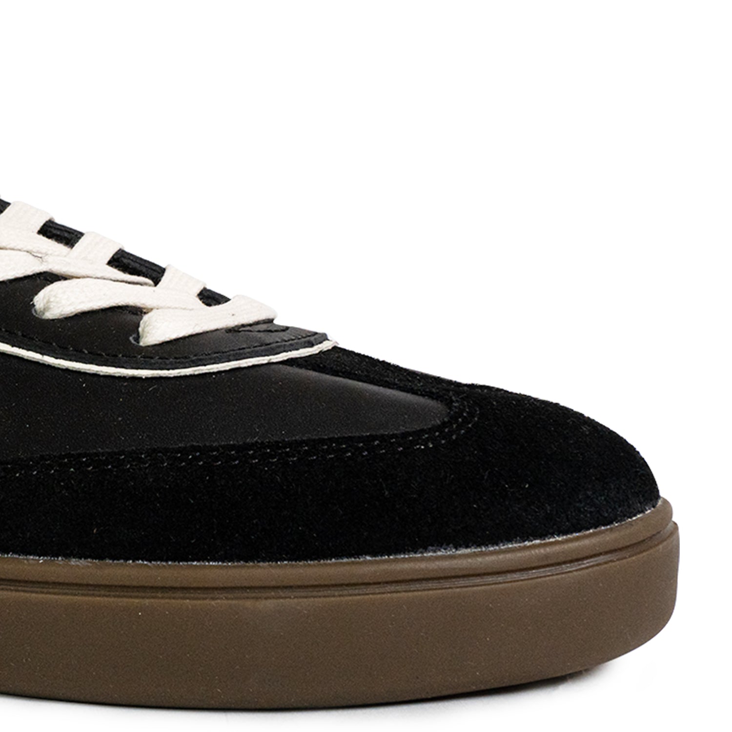 Men's Pier 90 Leather Sneakers - Black/White/Gum (25S00441)