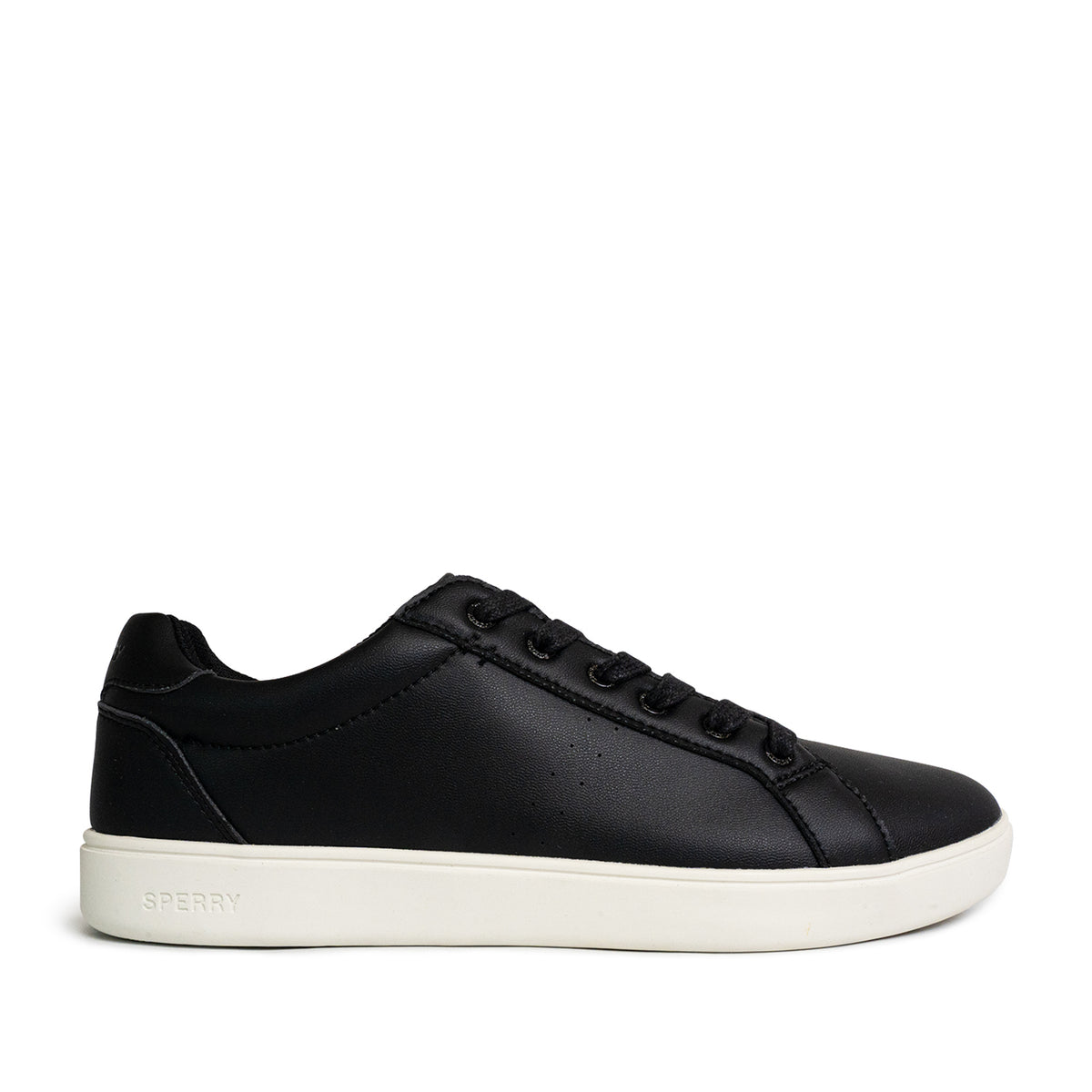 Men's Deck 90 LTT Leather Sneakers - Black/White (25S00571)