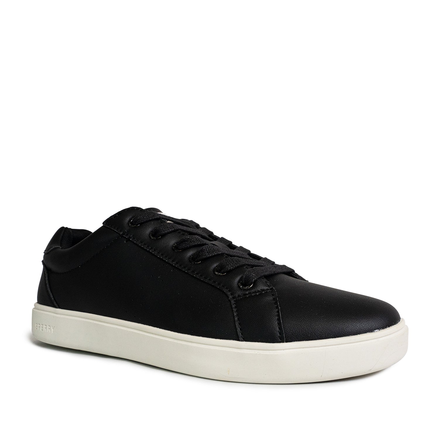 Men's Deck 90 LTT Leather Sneakers - Black/White (25S00571)