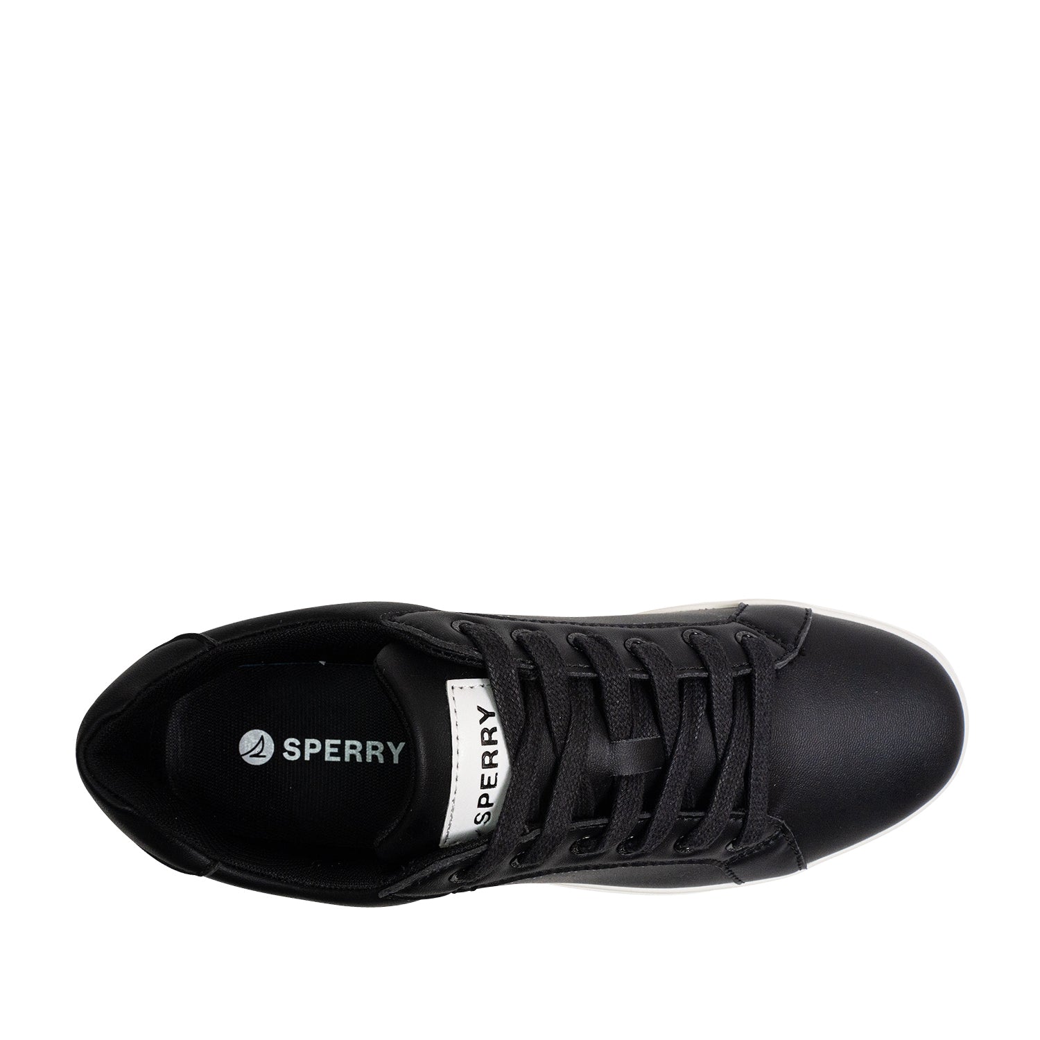 Men's Deck 90 LTT Leather Sneakers - Black/White (25S00571)