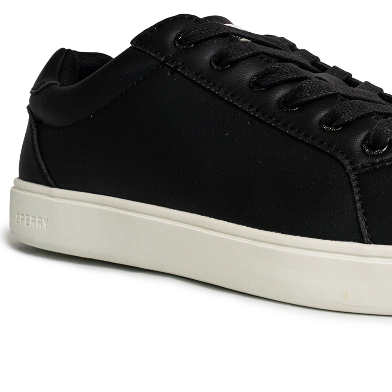 Men's Deck 90 LTT Leather Sneakers - Black/White (25S00571)