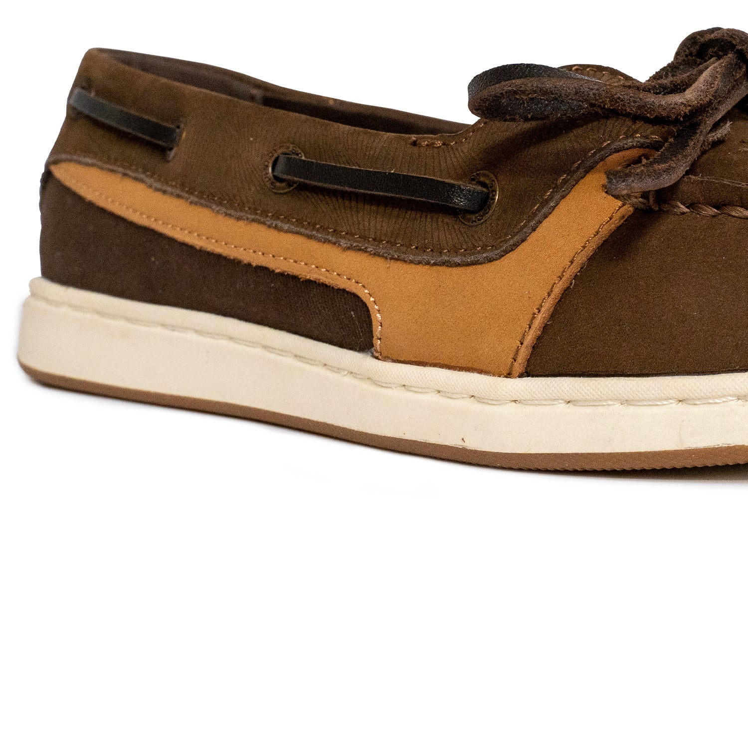 Women's Authentic Original™Starfish 1-Eye 2 Tone Baja Boat Shoes Topsider - Brown (25S00682)